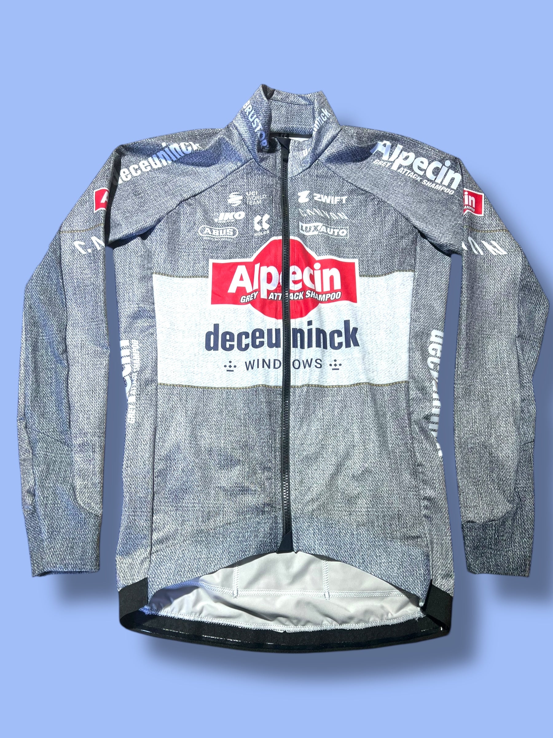 Winter Long Sleeve Tour de a France jacket Thermal Windproof | Alpecin Deceuninck Kalas| Pro Cycling Kit