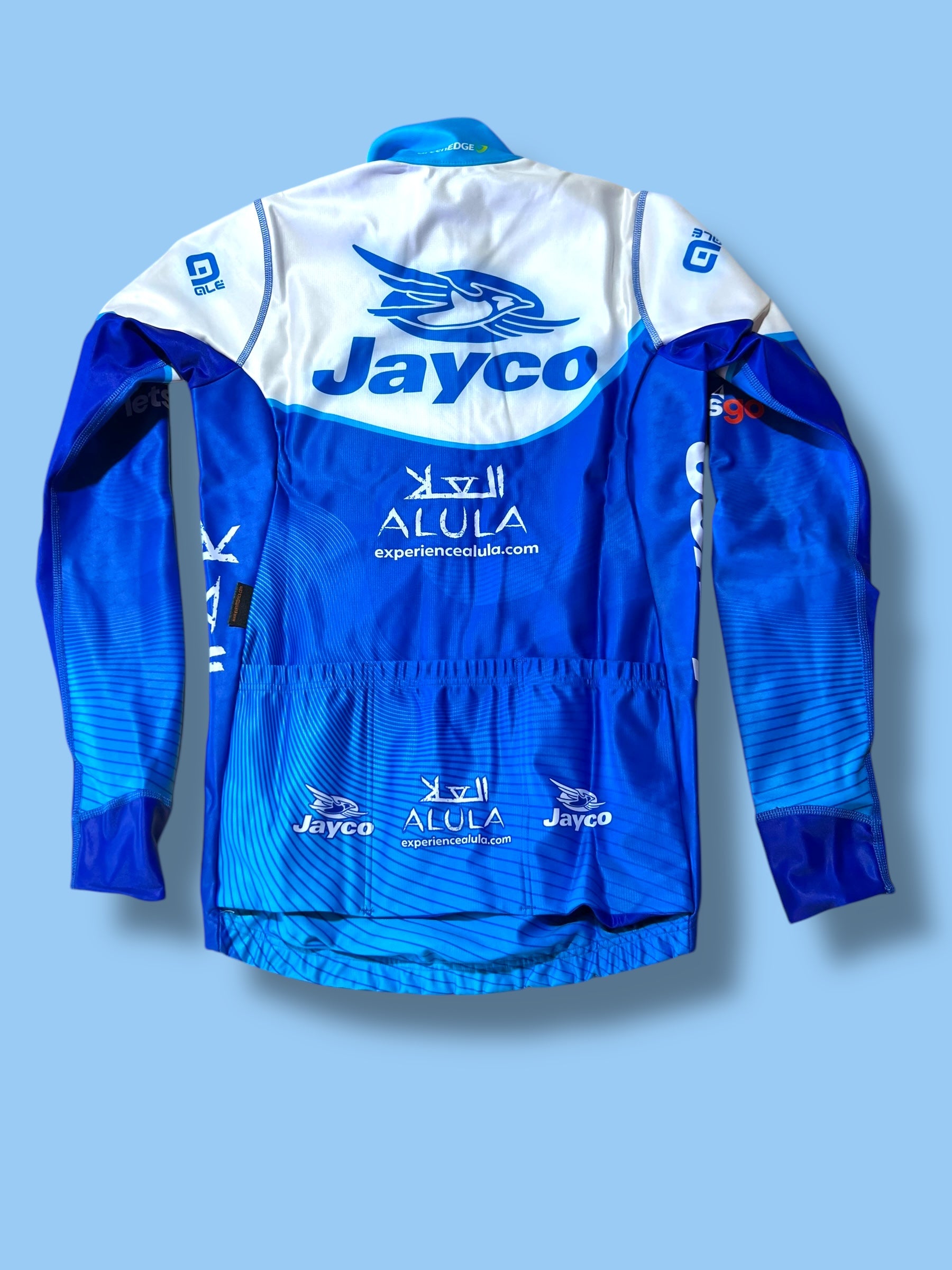 Long Sleeve Jacket Gabba Windproof Thermal Winter | Ale |Jayco Alula| Pro Cycling Kit
