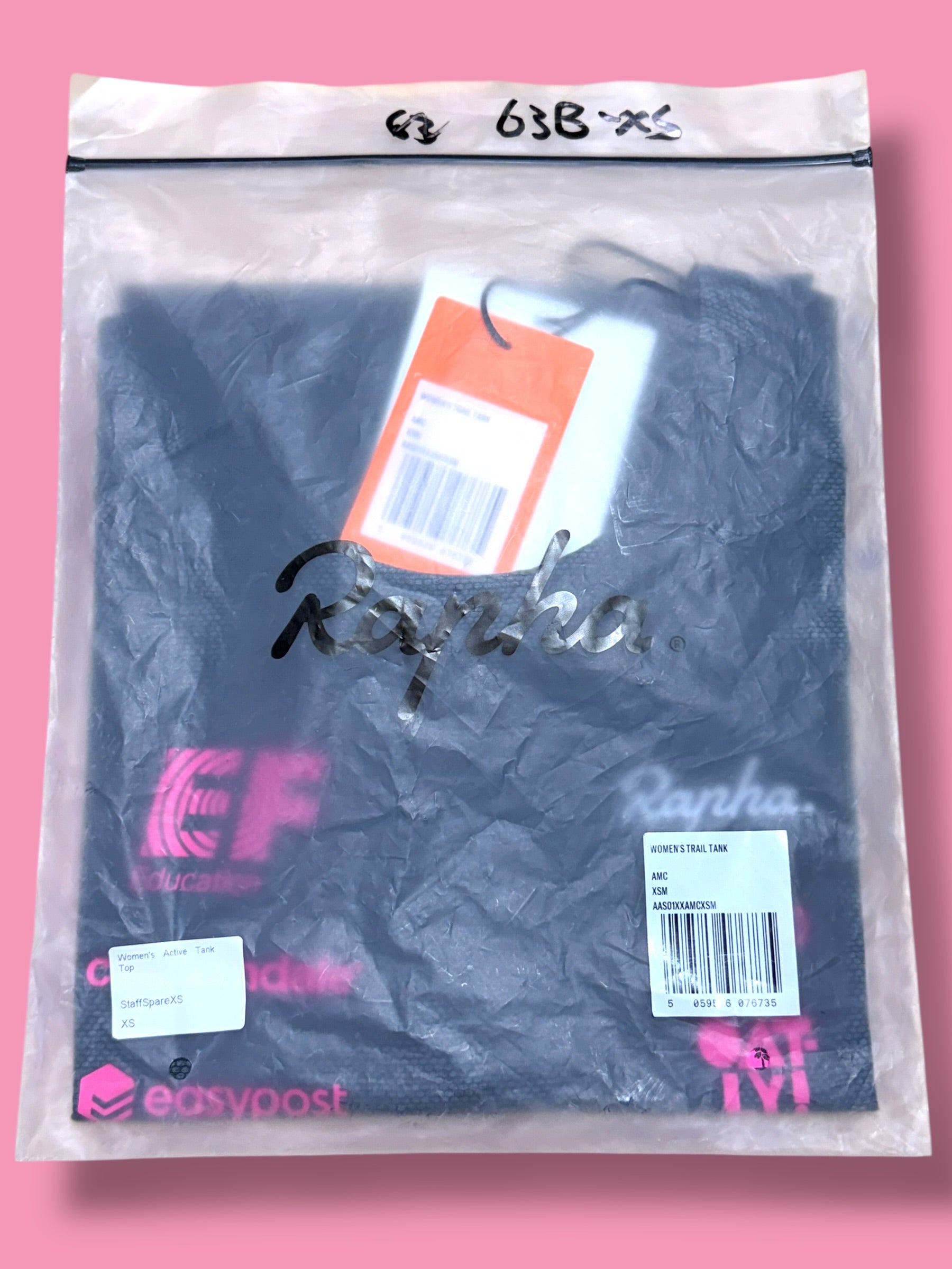 Womens Team Issued Running Gym T Shirt |Rapha |EF Education First|Cycling