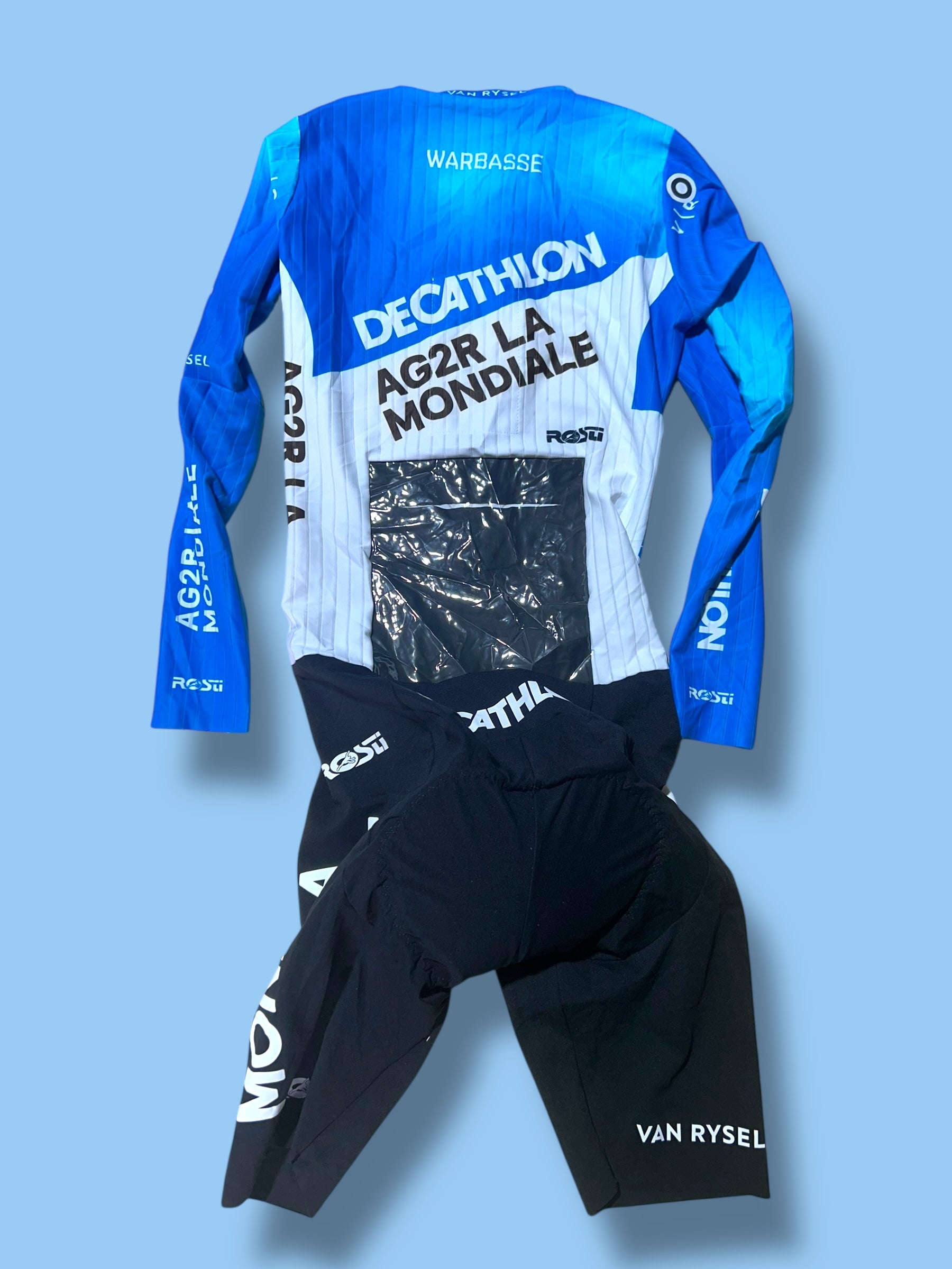 TT Suit Time Trial Aerosuit CLM | Decathlon AG2R La Mondiale | Rosti | Pro Cycling Kit