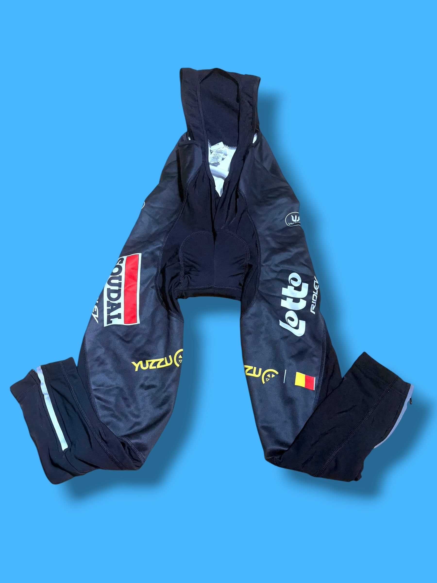 Caleb Ewan Thermal Winter Bib Tights |Lotto Soudal |Vermarc Pro Cycling Kit
