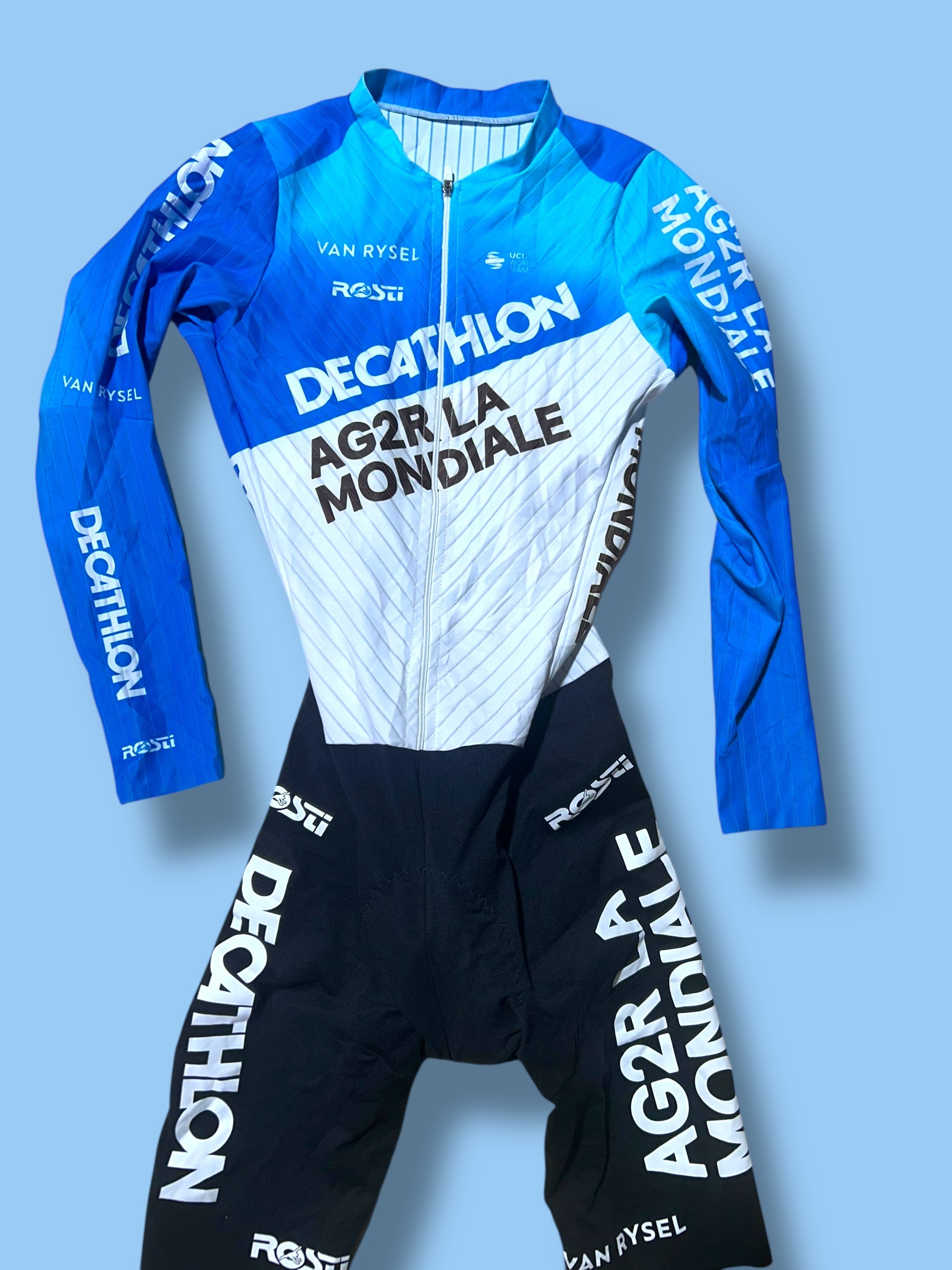 TT Suit Time Trial Aerosuit CLM | Decathlon AG2R La Mondiale | Rosti | Pro Cycling Kit