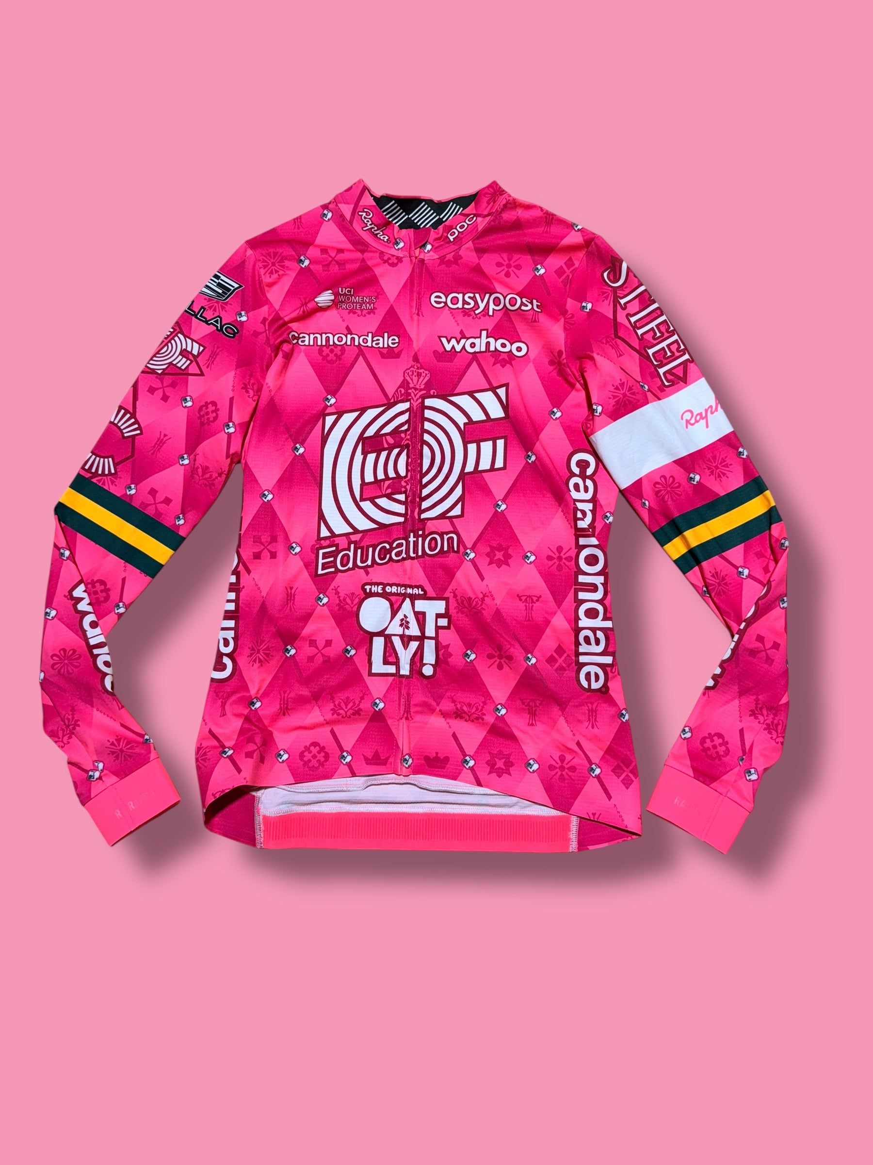 Long Sleeve Pro Team Midweight Jersey Australian Champ|Rapha |EF Education First|Cycling