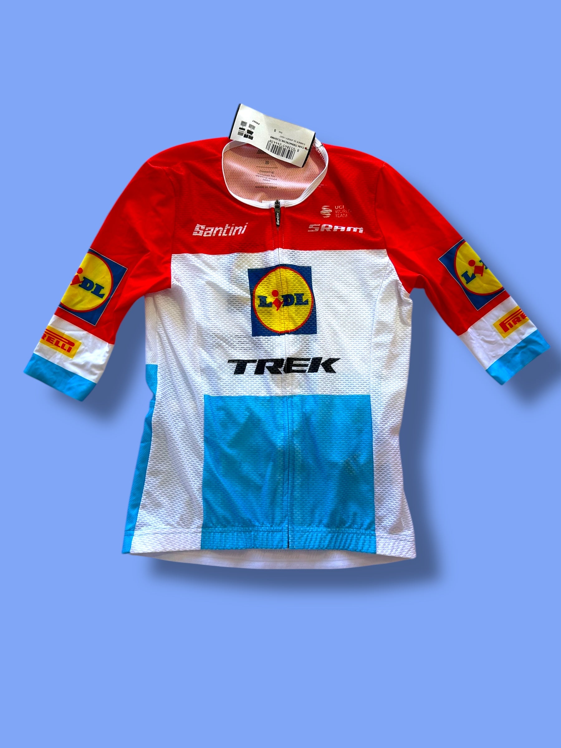 Summer Jersey Luxembourg Champion Team-Issued! | Santini | Lidl Trek | Pro Cycling Kit