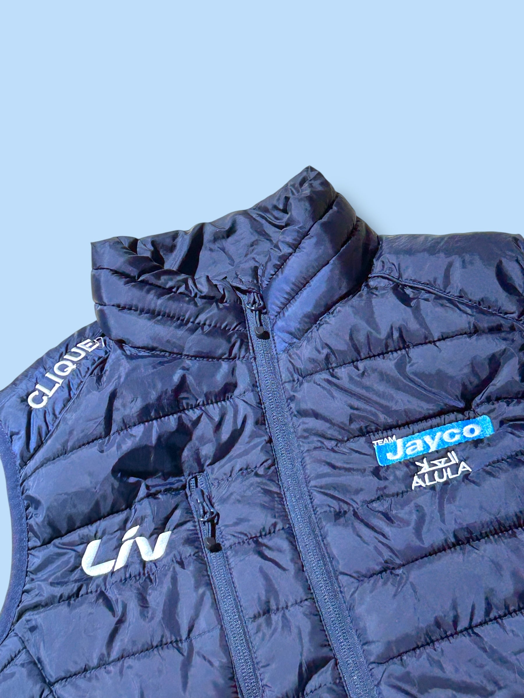 Vest Gilet Puffer Thermal Winter Top Zipped | Clique | Jayco Alula| Pro Cycling Kit