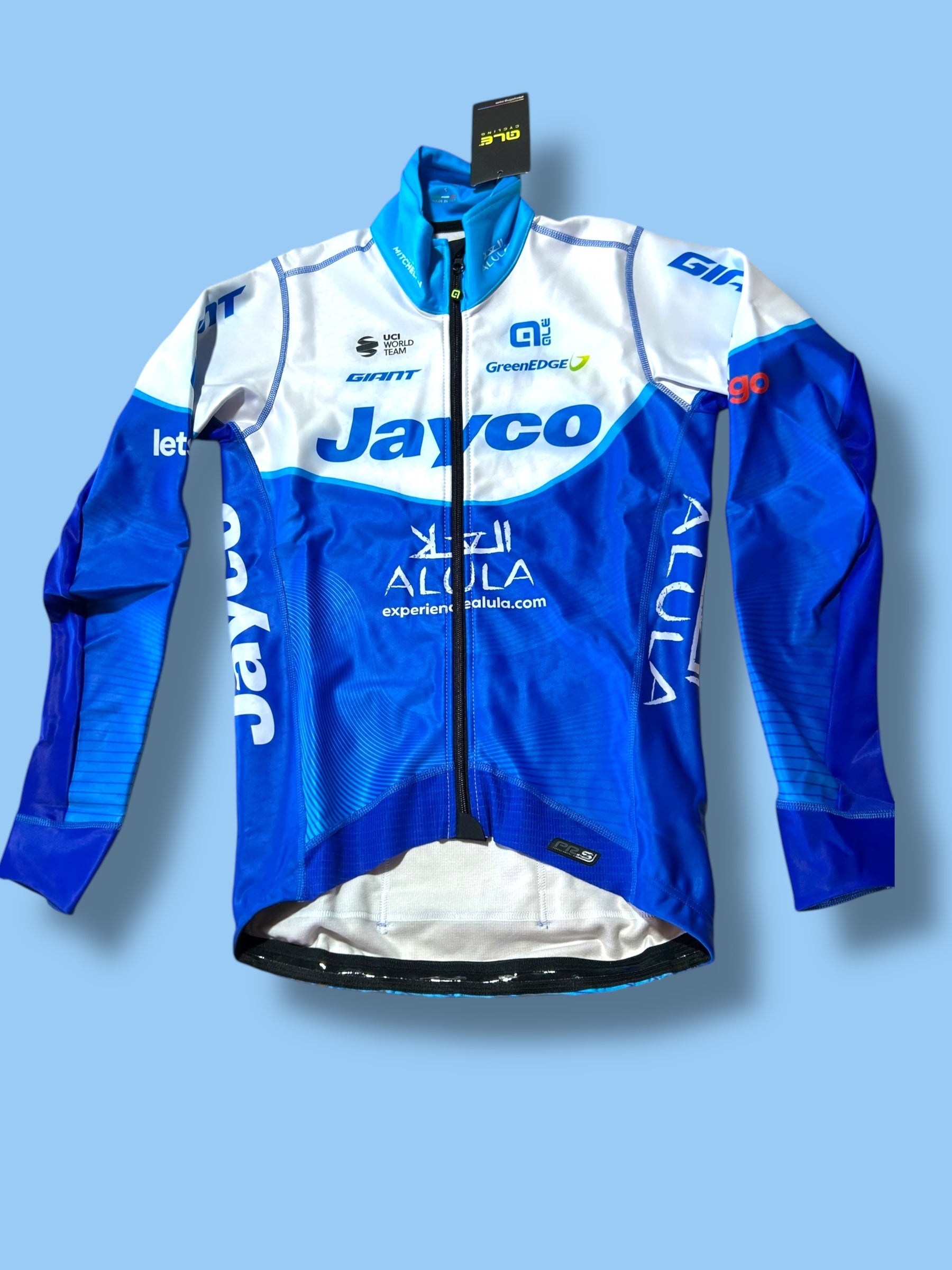 Long Sleeve Jacket Gabba Windproof Thermal Winter | Ale |Jayco Alula| Pro Cycling Kit
