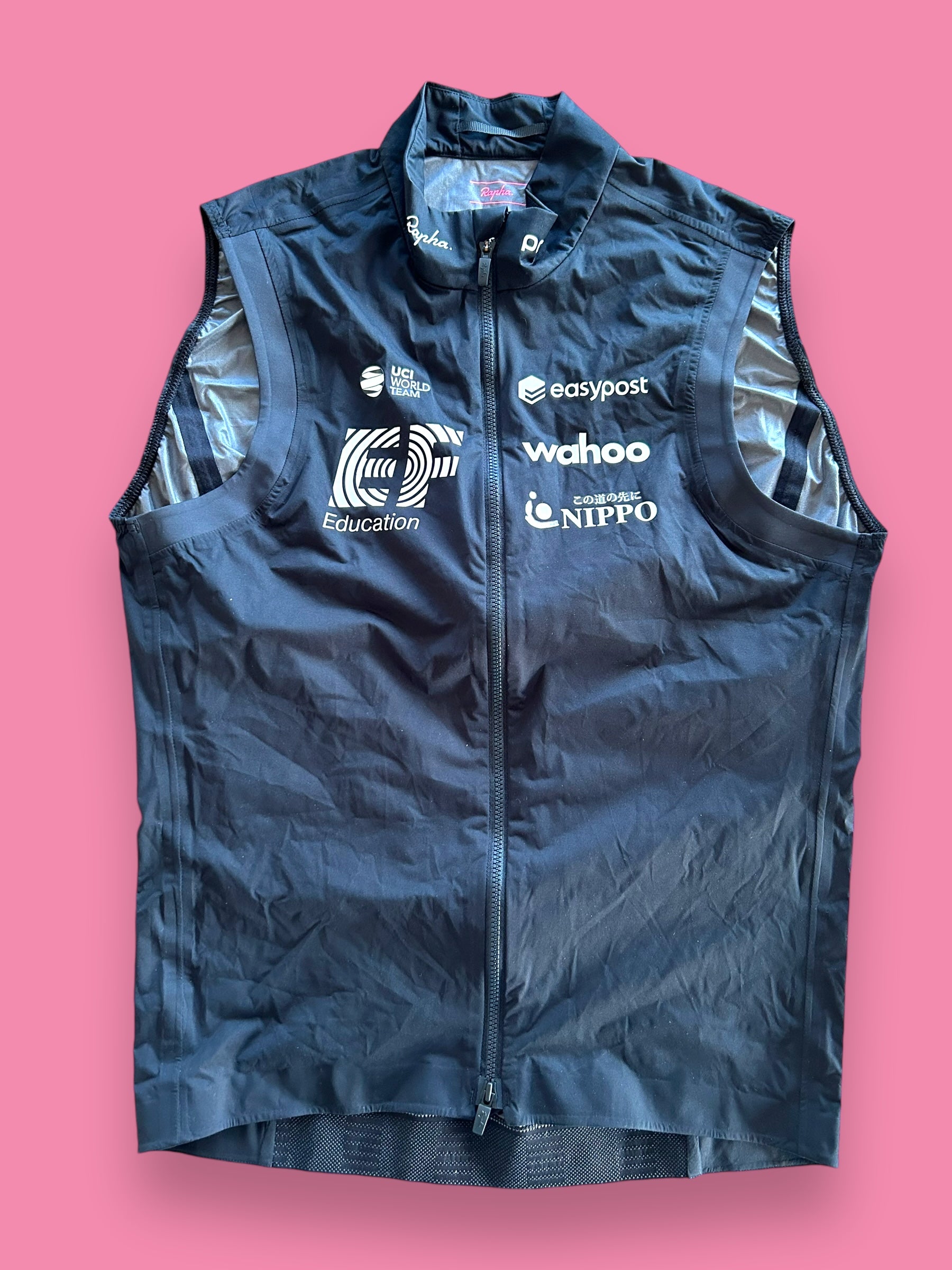 Rain Vest | Rapha | EF Education First Mens | Pro Team Cycling Kit