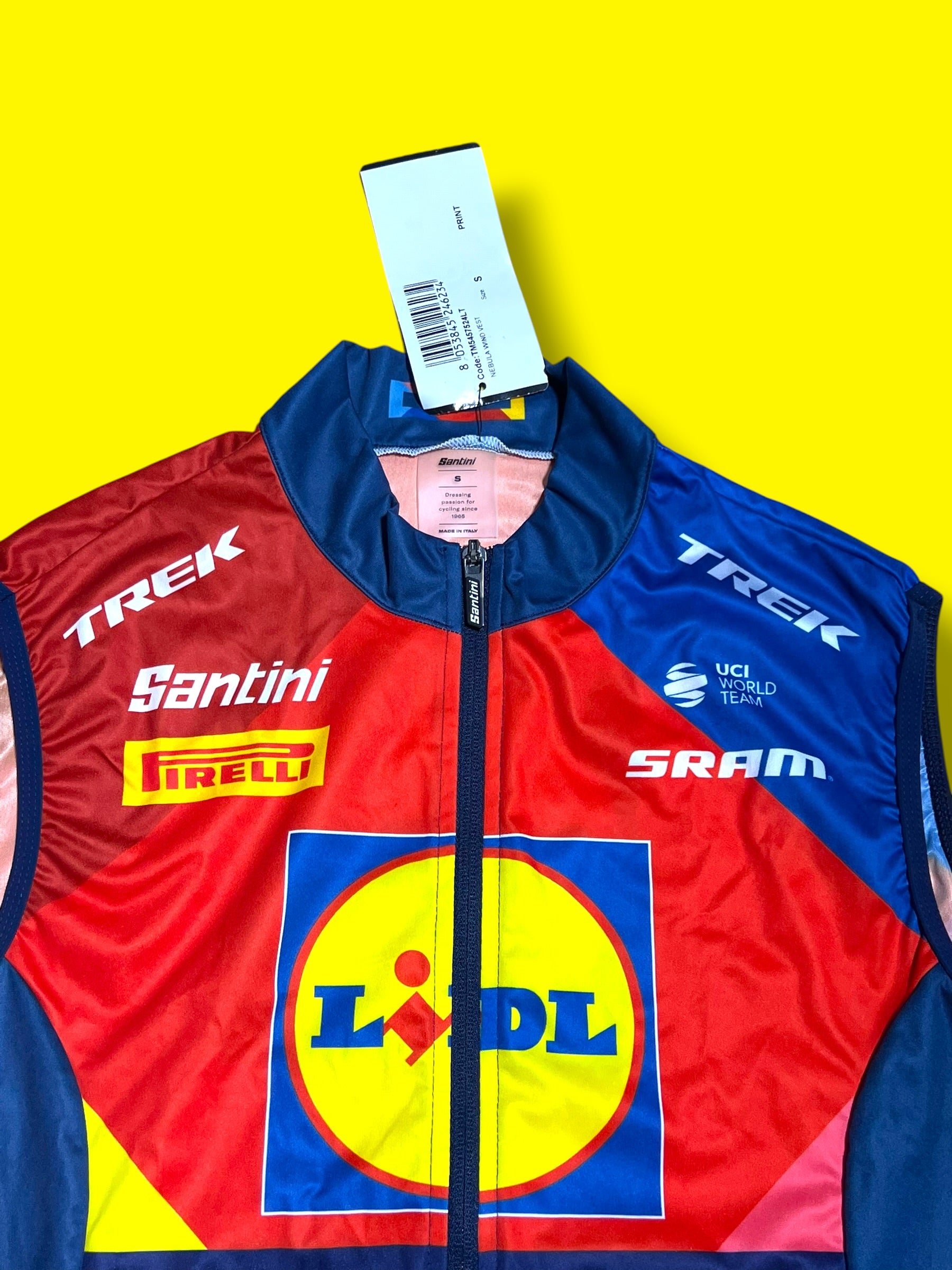 Rain Wind Vest Packable Gilet |Lidl Trek |Pro Cycling