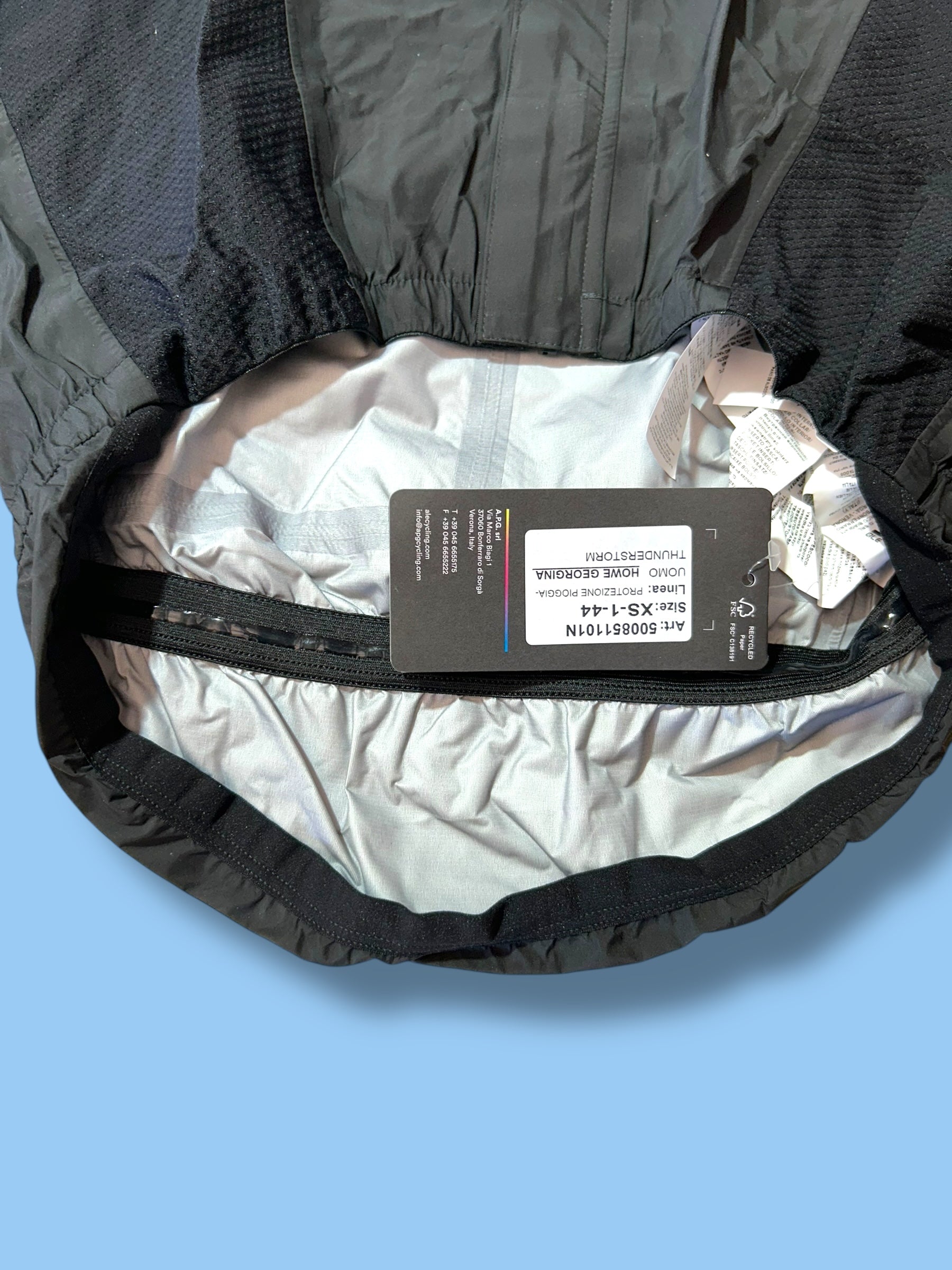 Rain Jacket Winter Waterproof Klimatik Racing Packable Womens| Ale | Jayco Alula| Pro Cycling Kit