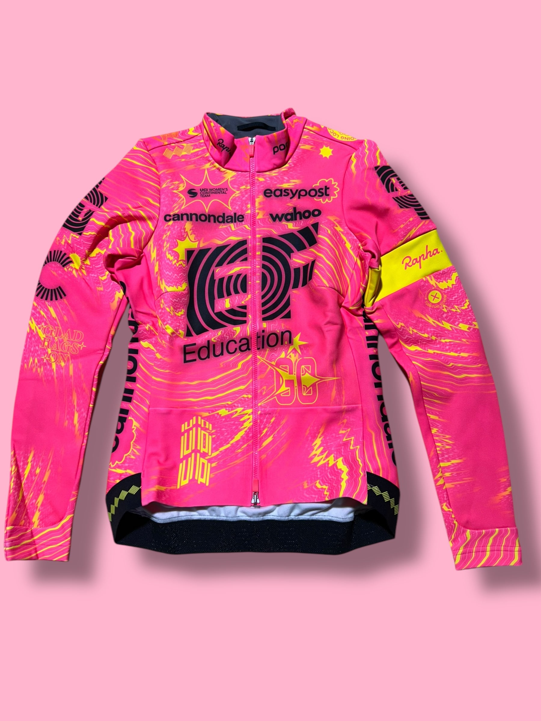 Winter Jacket Thermal Windproof Womens | Rapha Pro Team | EF Education First | Pro Cycling Kit