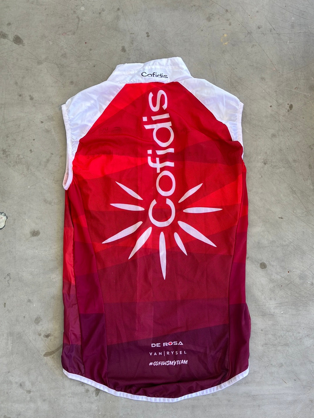Light Wind Vest / Gilet | Van Rysel | Cofidis | Pro-Issued Cycling Kit