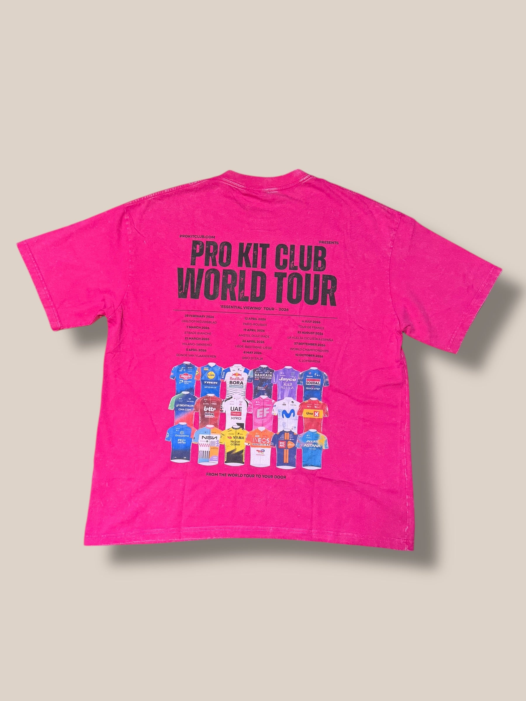 2026 Cycling Season T-Shirt | Pro Kit Club