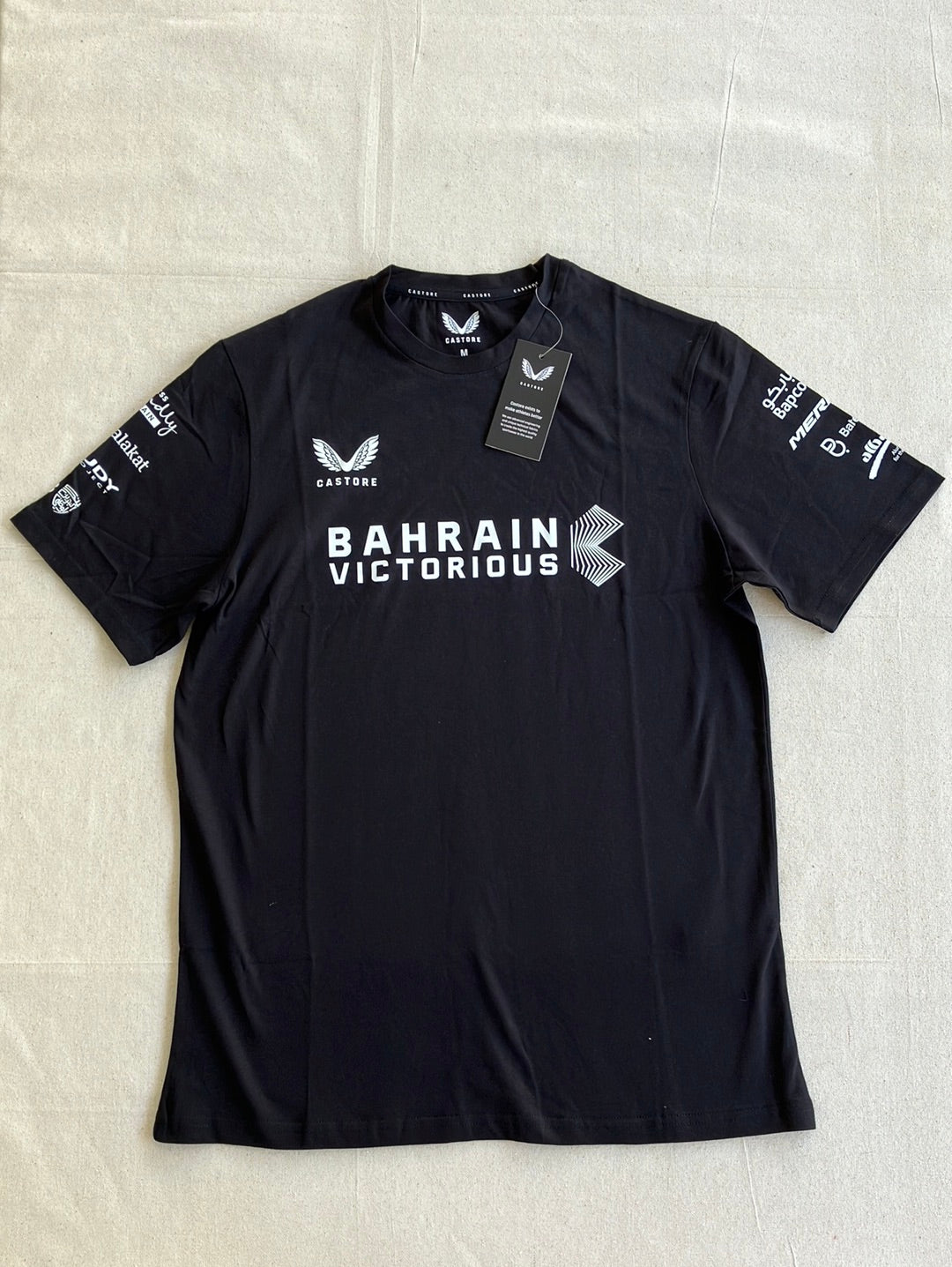 Casual T-Shirt Short Sleeve | Castore | Team Bahrain Victorious