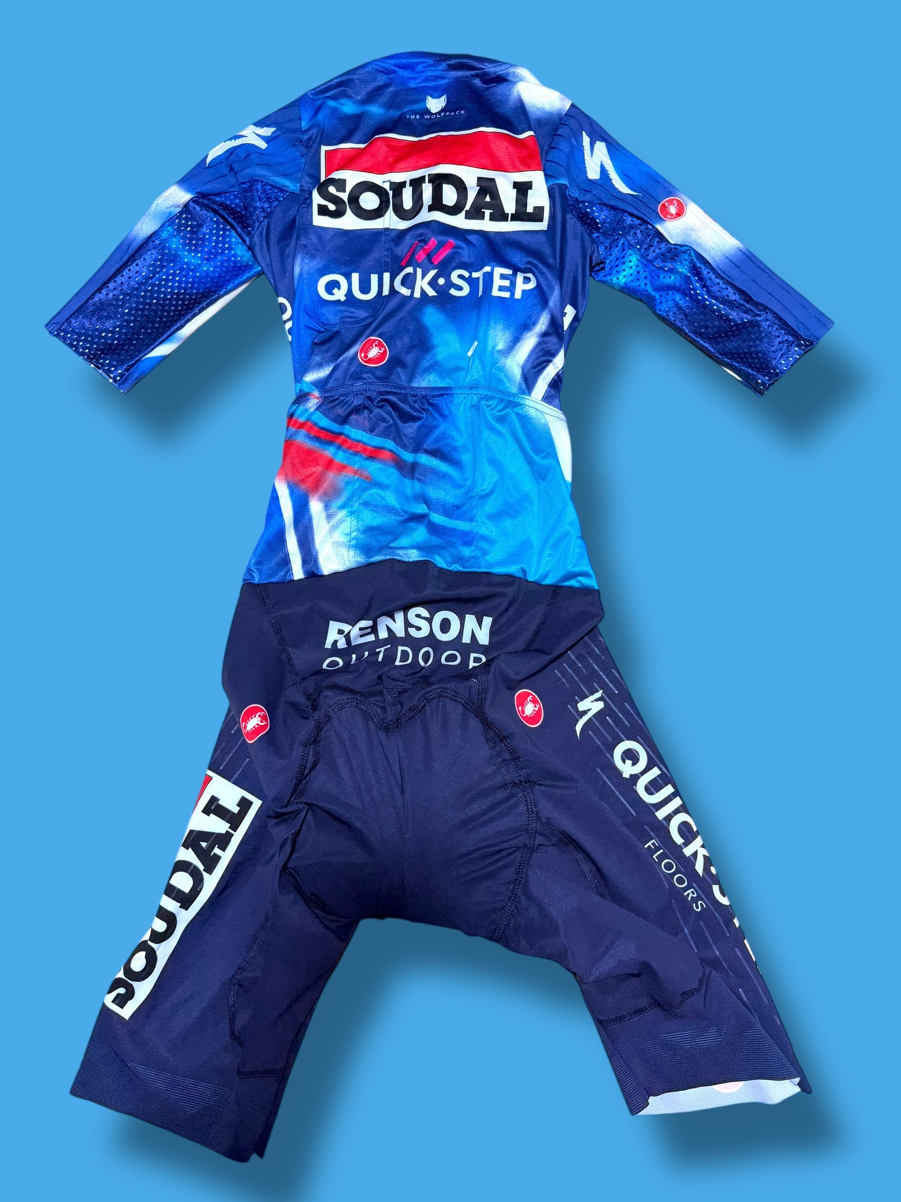 Sanremo S P Race Suit Aerosuit |Castelli|Soudal Quick-Step