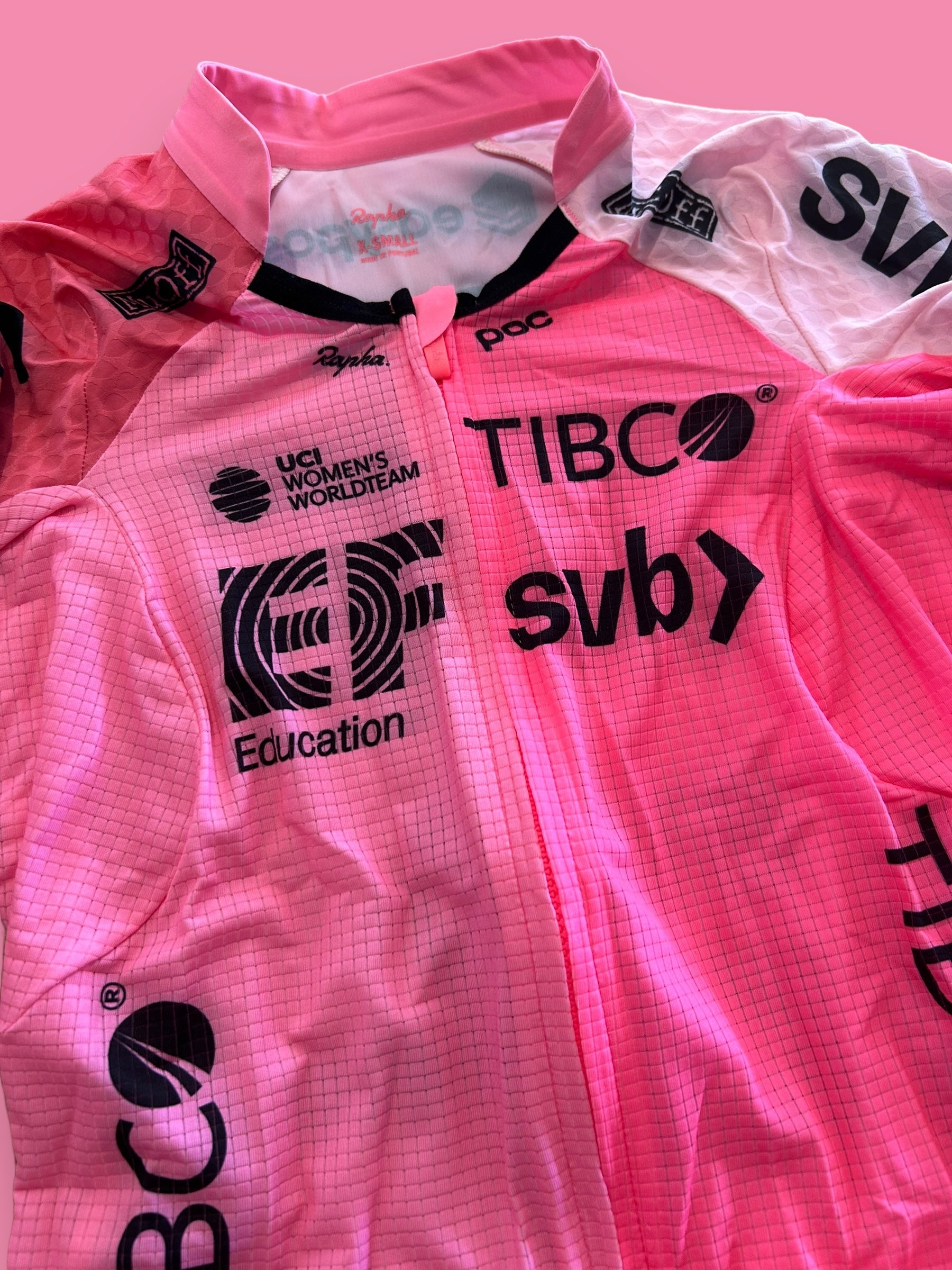 Womens Pro Team Gravel Jersey | Rapha | EF Education First Tibco | Pro Team Cycling Kit