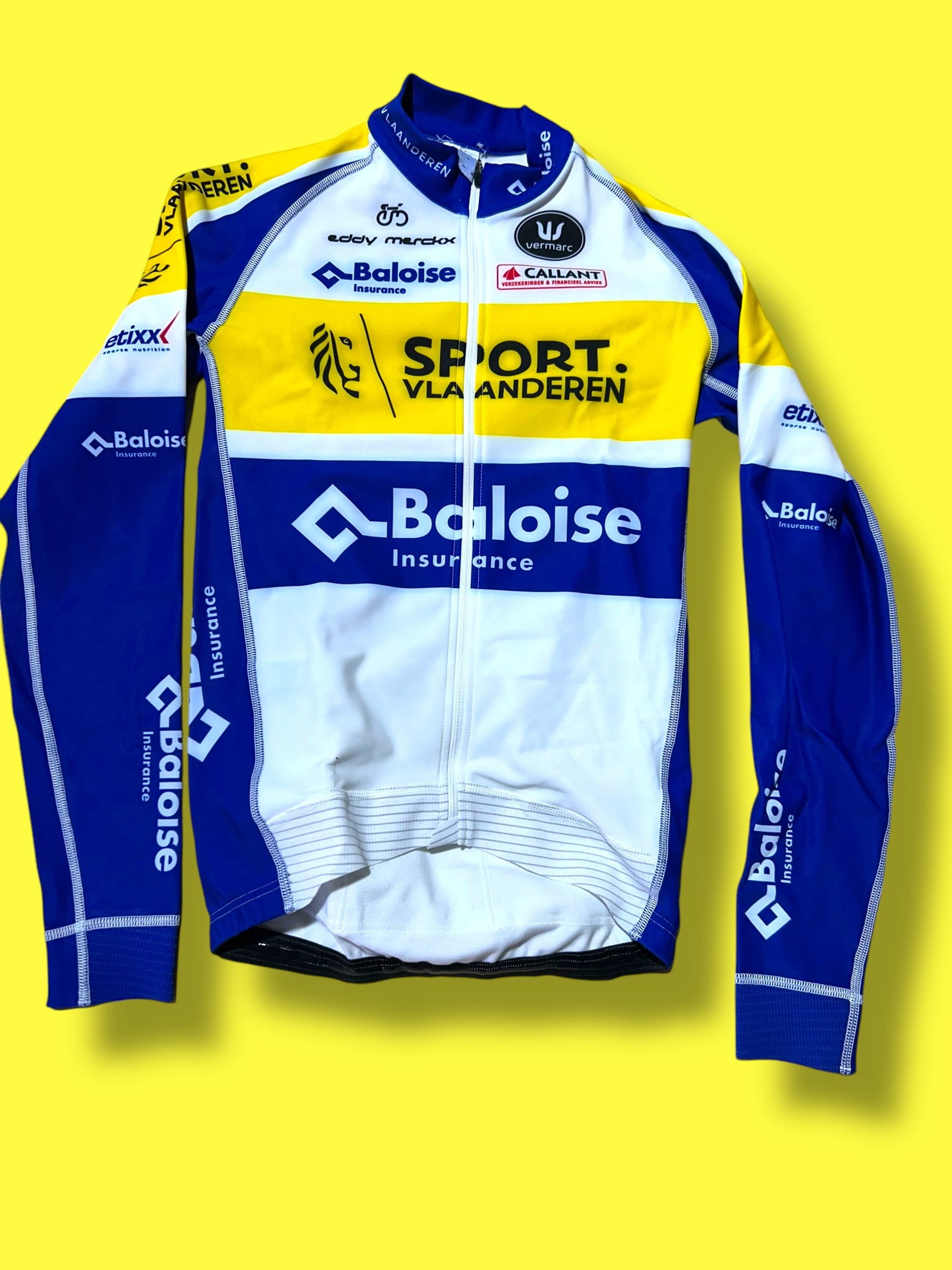 Winter Jersey, Bib tights, Cap and Mitts Bundle | Vermarc | Flanders Baloise| Pro Cycling Kit