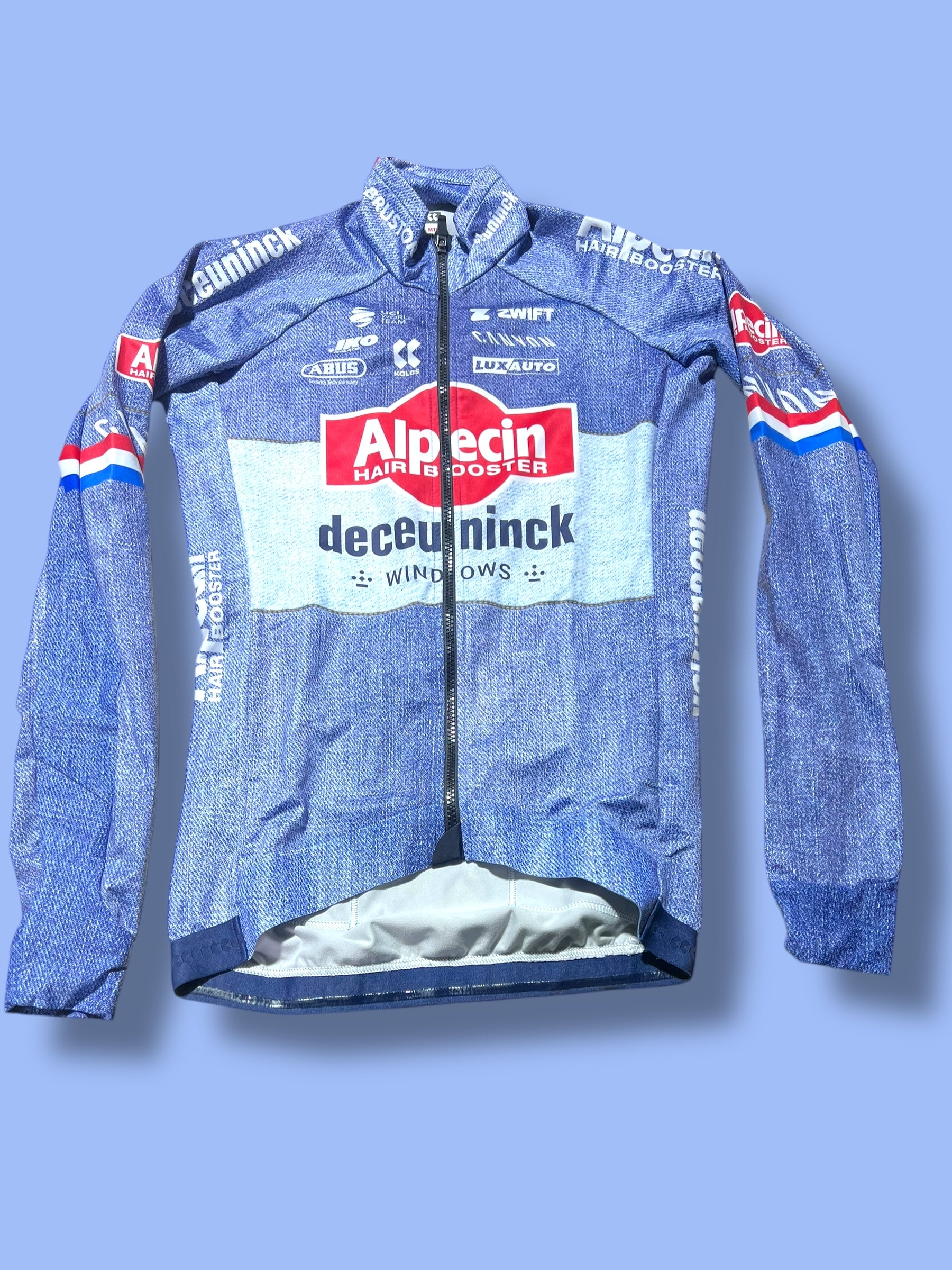Winter Long Sleeve Jersey Thermal | Alpecin Deceuninck Kalas| Pro Cycling Kit