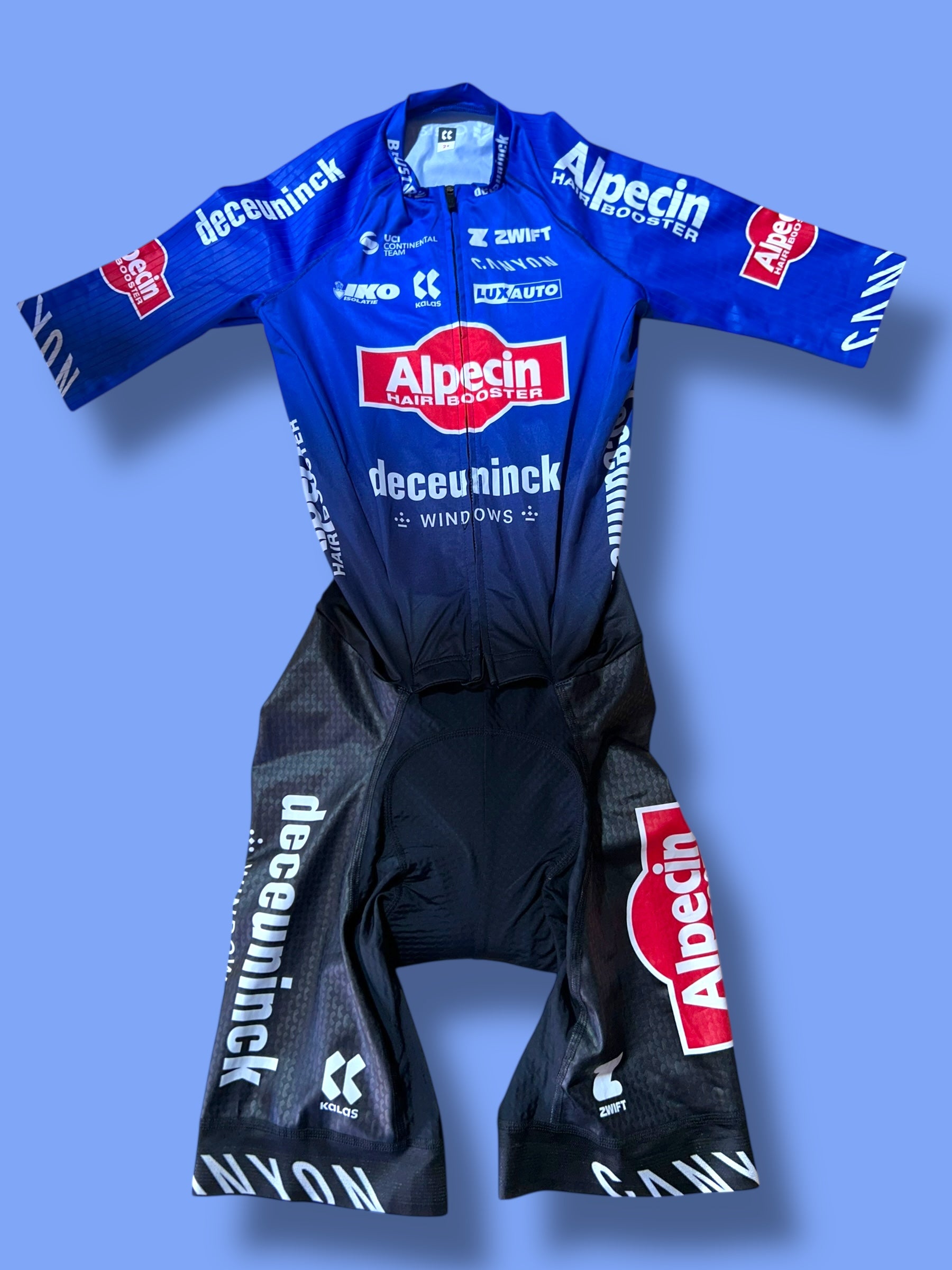 Racesuit Track Cyclocross Crit TT Time Trial | Alpecin Deceuninck Kalas| Pro Cycling Kit