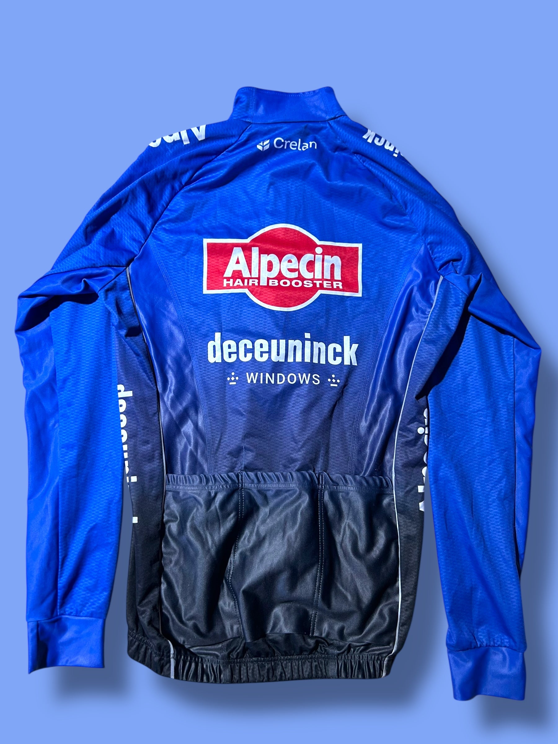 Winter Long Sleeve Jersey Thermal Windproof Waterproof | Alpecin Deceuninck Kalas| Pro Cycling Kit