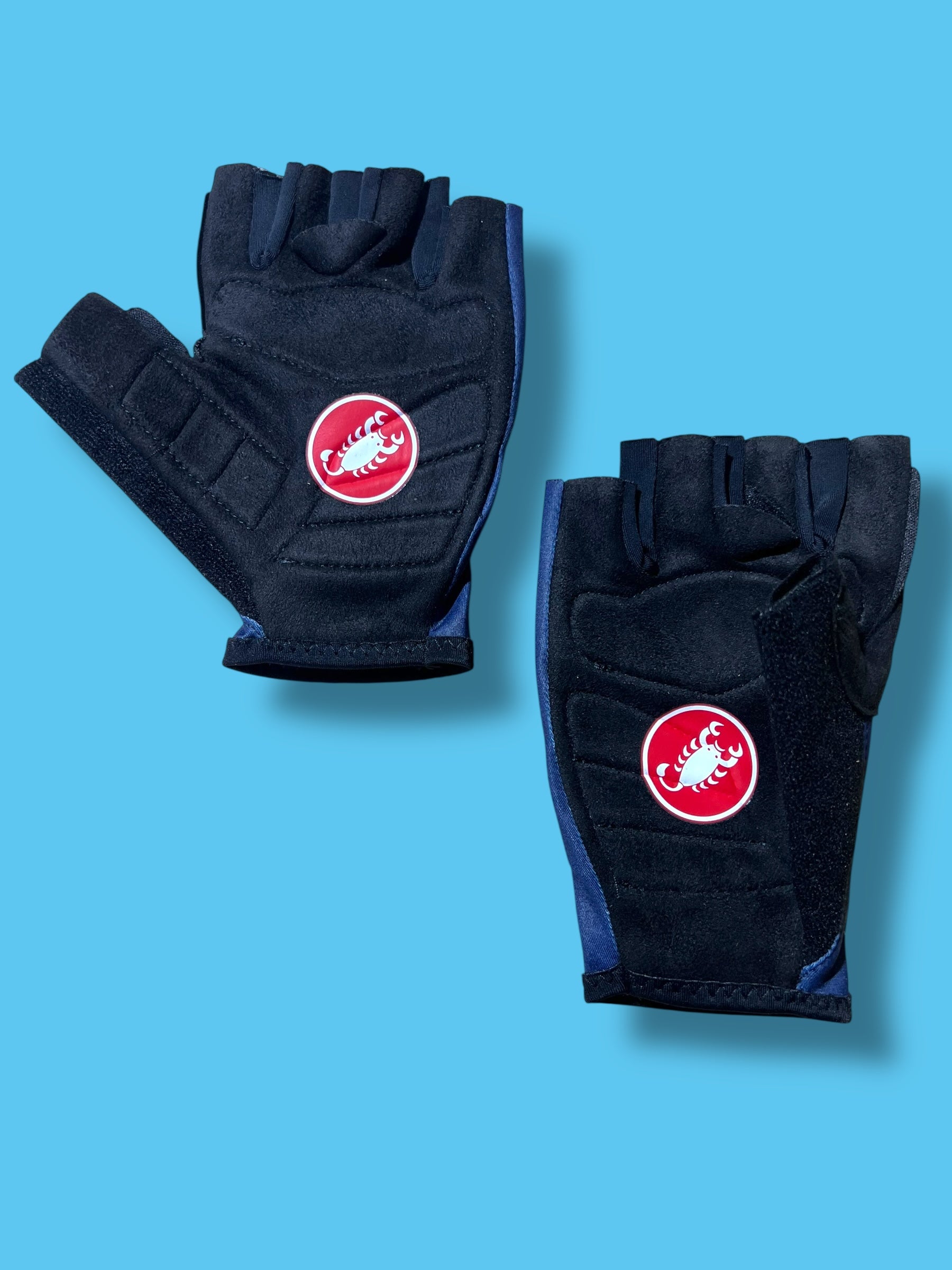 Aero Glove Race Short Mitts Padded | Castelli | Soudal Quick-Step| Pro Cycling Kit