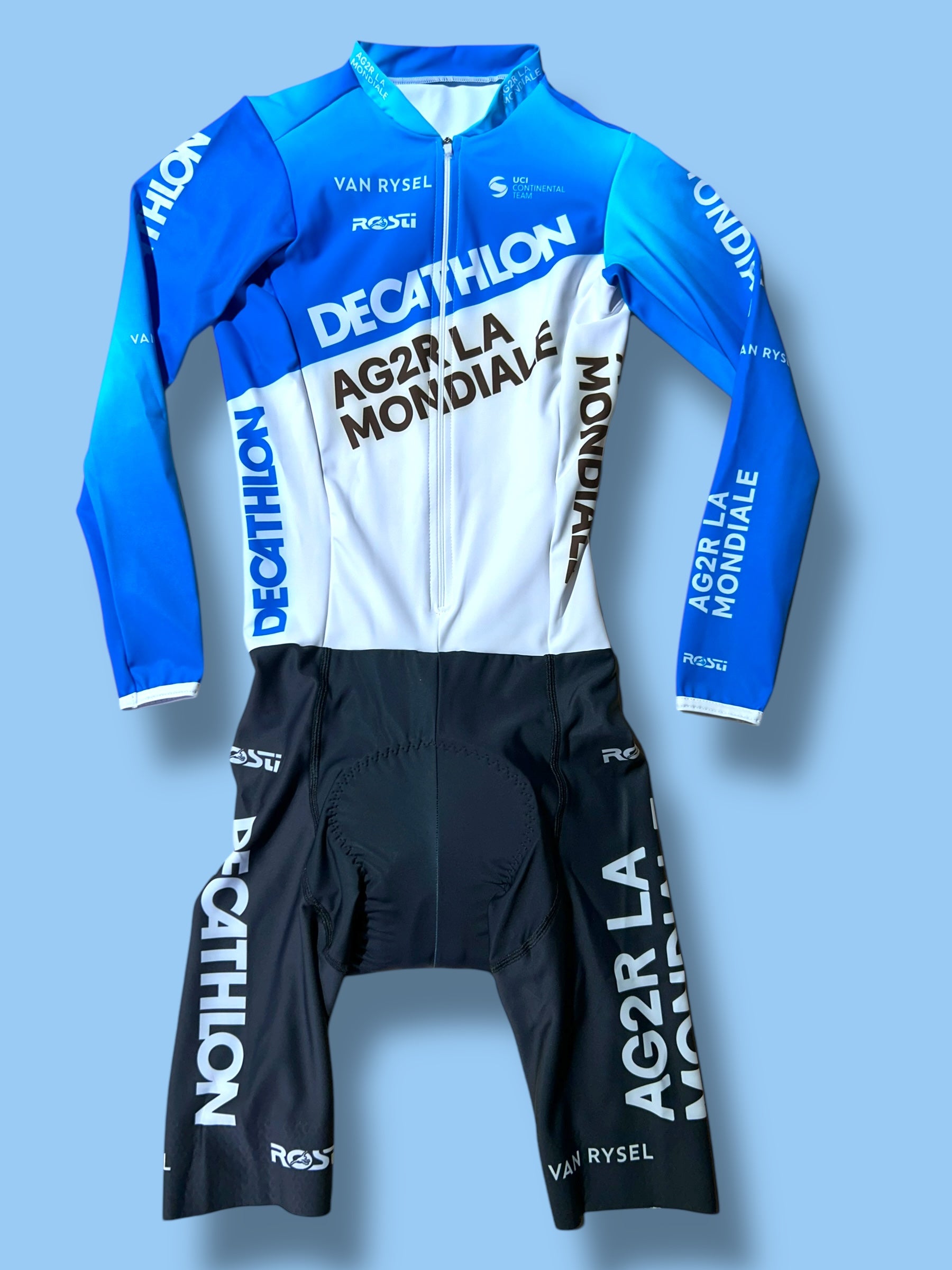 Roadsuit Aerosuit Racing Cyclocross Thermal Body| Decathlon AG2R La Mondiale | Rosti | Pro Cycling Kit