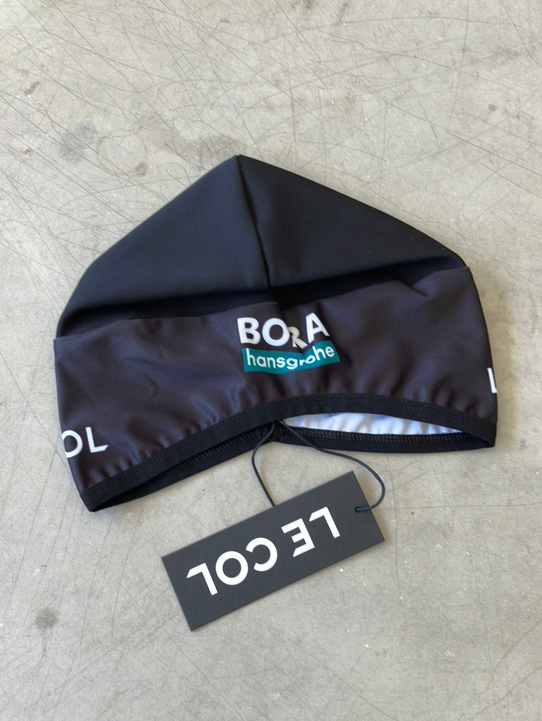 Winter Helmet Liner / Skull Cap / Beanie | Le Col | Bora Hansgrohe | Pro-Issued Cycling Kit