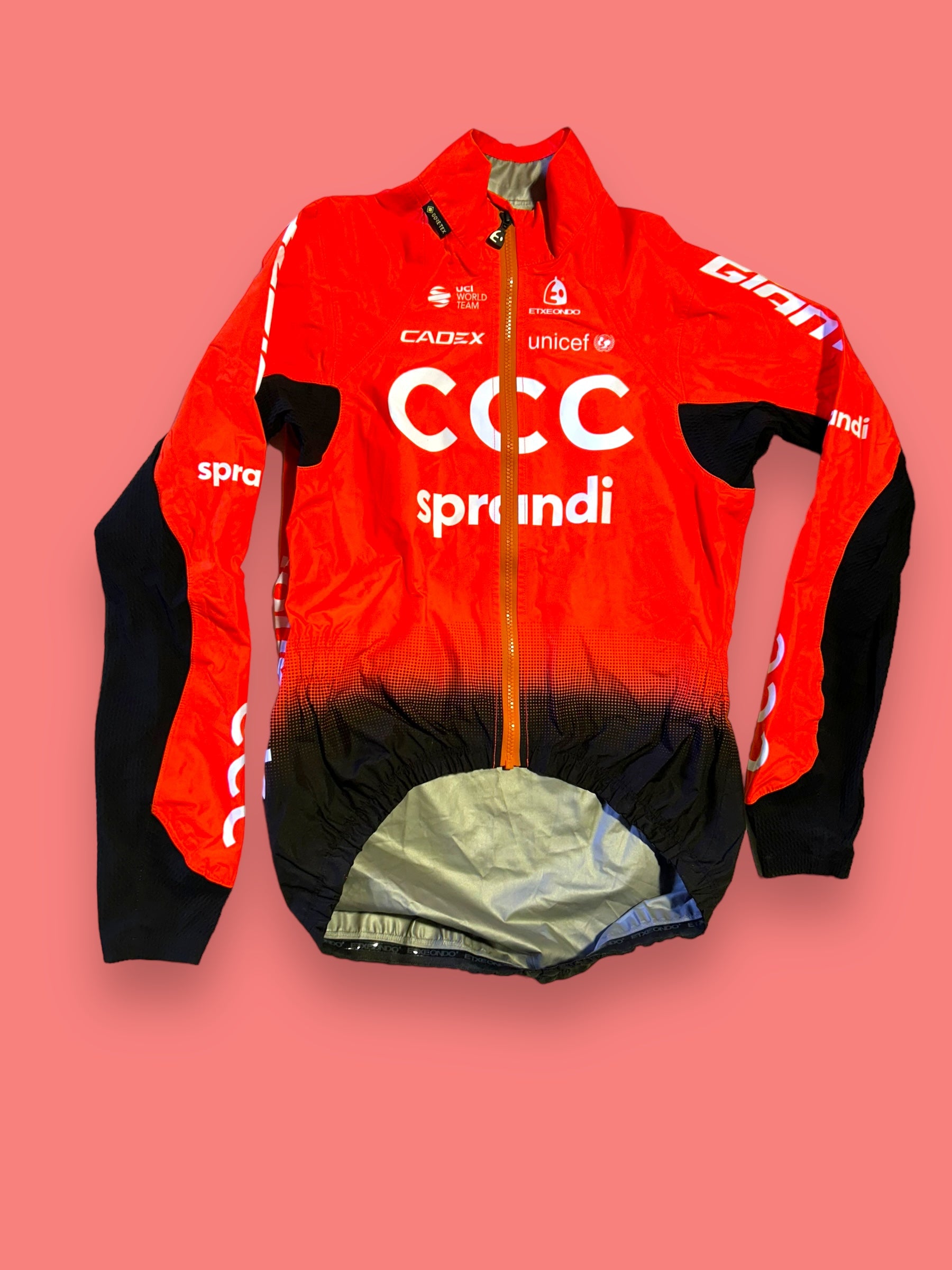 Gore-Tex Rain Jacket |Extendo |CCC Reno Giant |Pro Cycling Kit