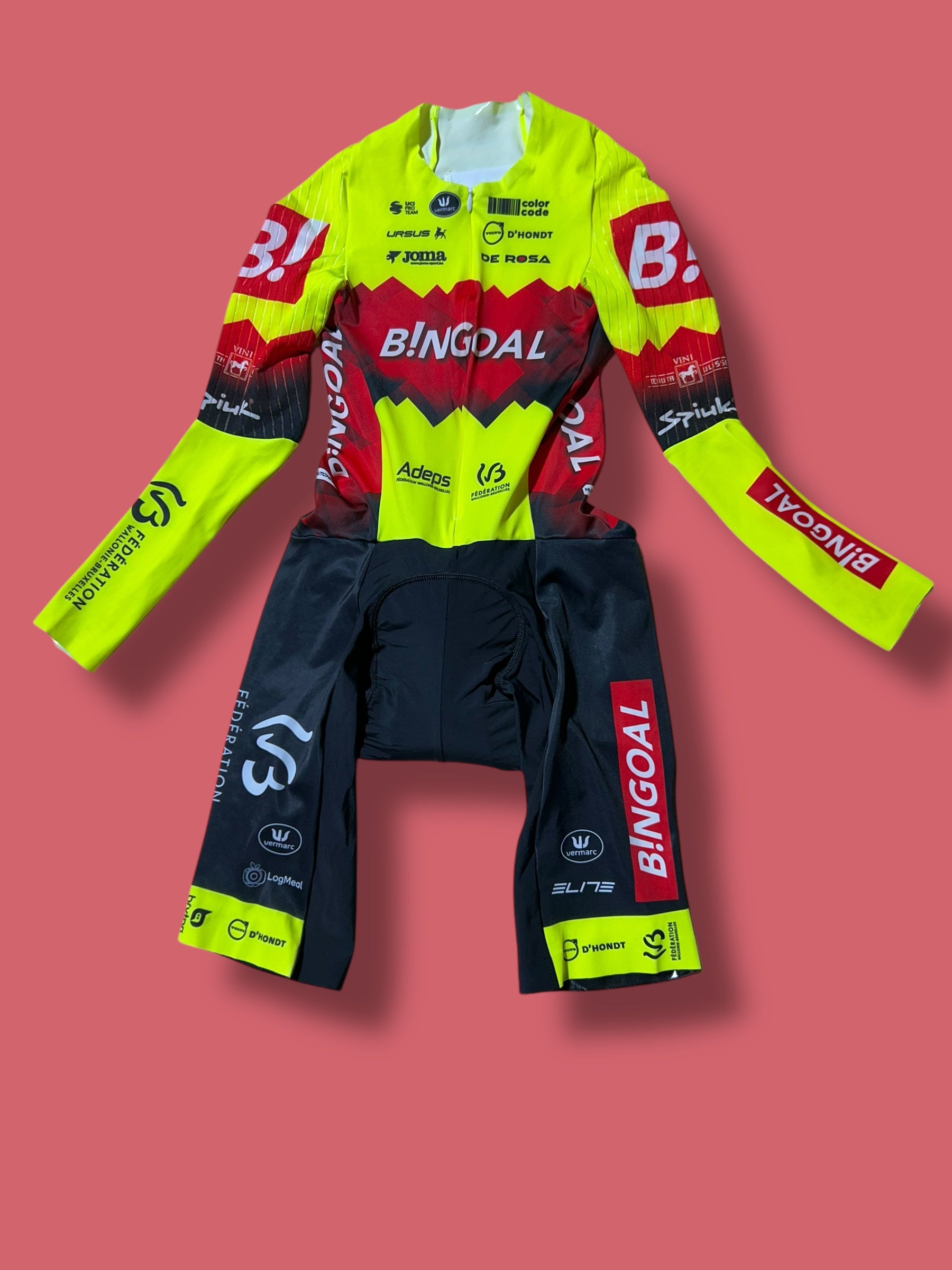 TT Suit Time Trial Skinsuit | Bingoal Vermarc| Pro Cycling Kit
