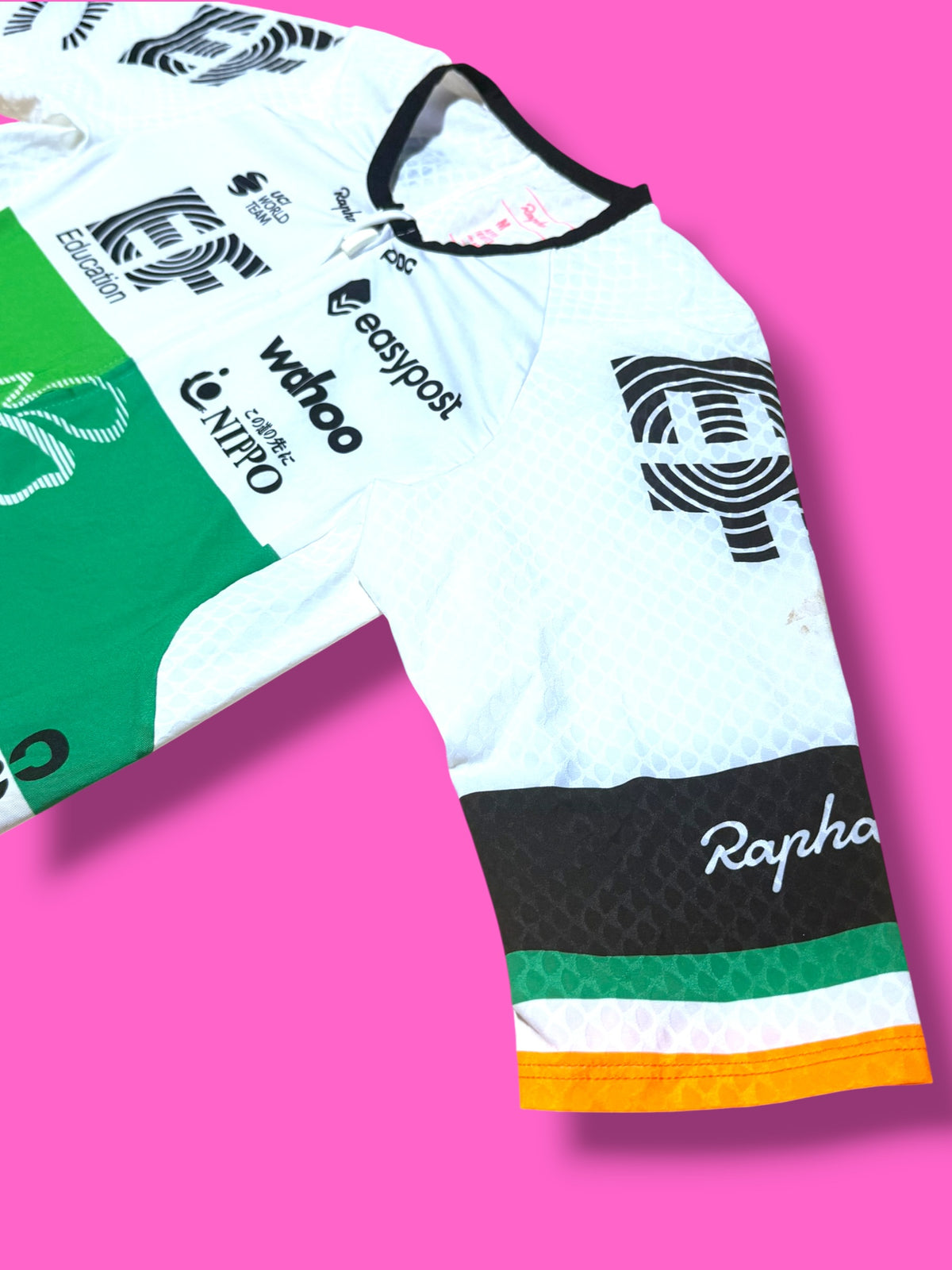 National Champion Aero Jersey Ben Healy Irish Pro Team | EF Education First | Rapha Men's Pro Kit