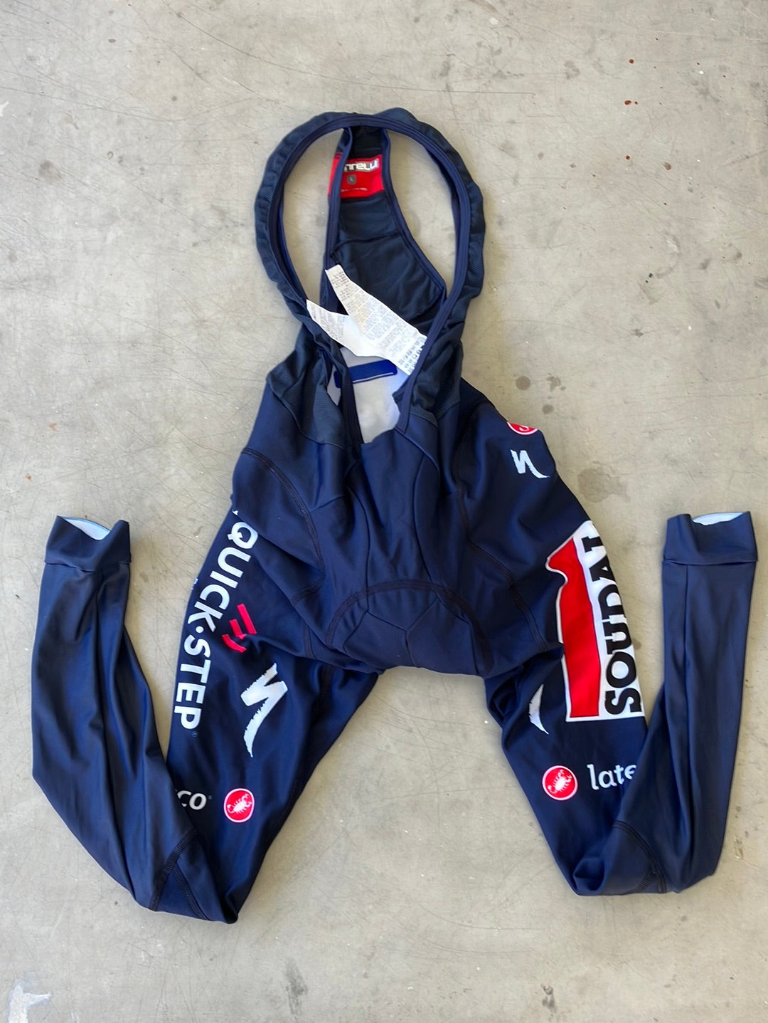 Padded Bib Tights Flanders | Castelli | Soudal Quick-Step | Pro Team Cycling Kit