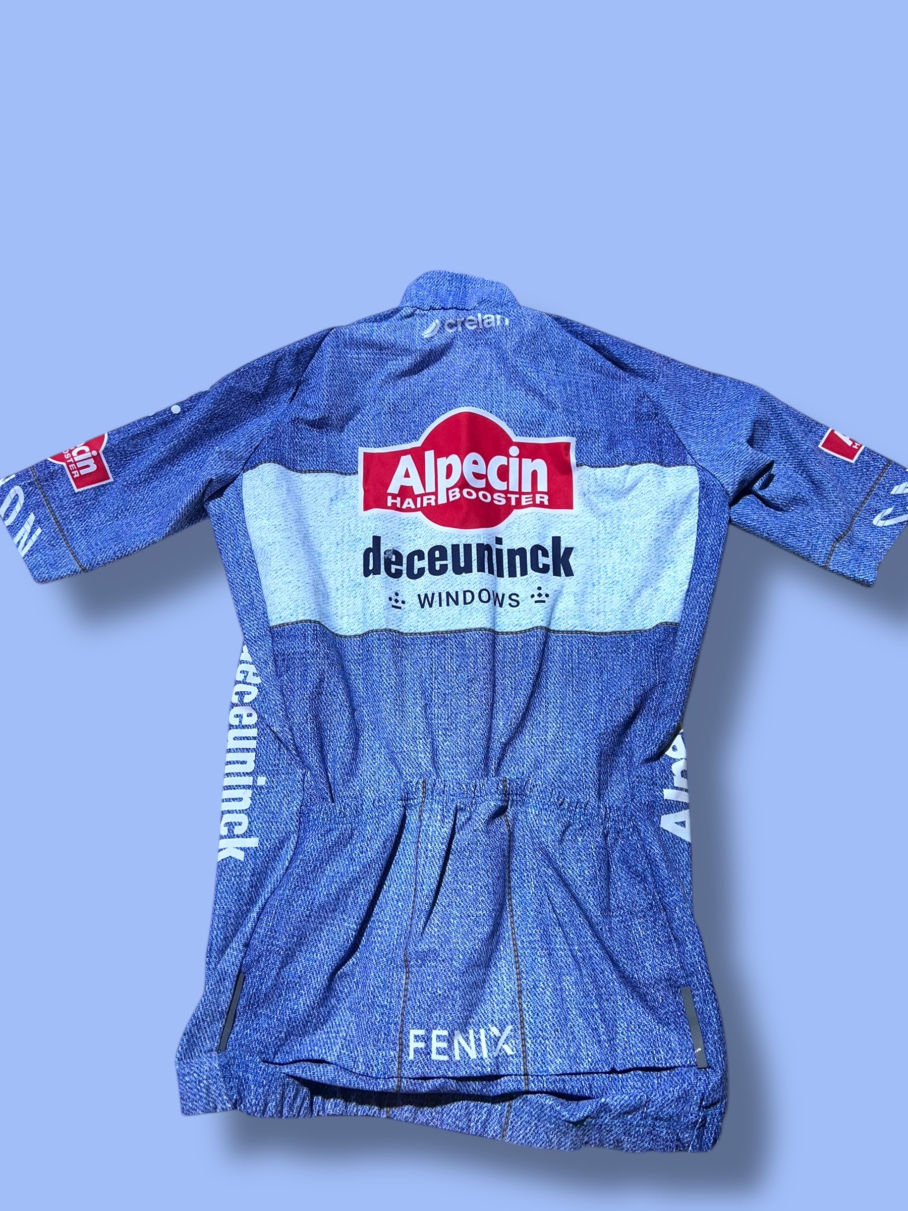 Winter Short Sleeve Gabba Jersey Thermal Windproof Waterproof | Alpecin Deceuninck Kalas| Pro Cycling Kit