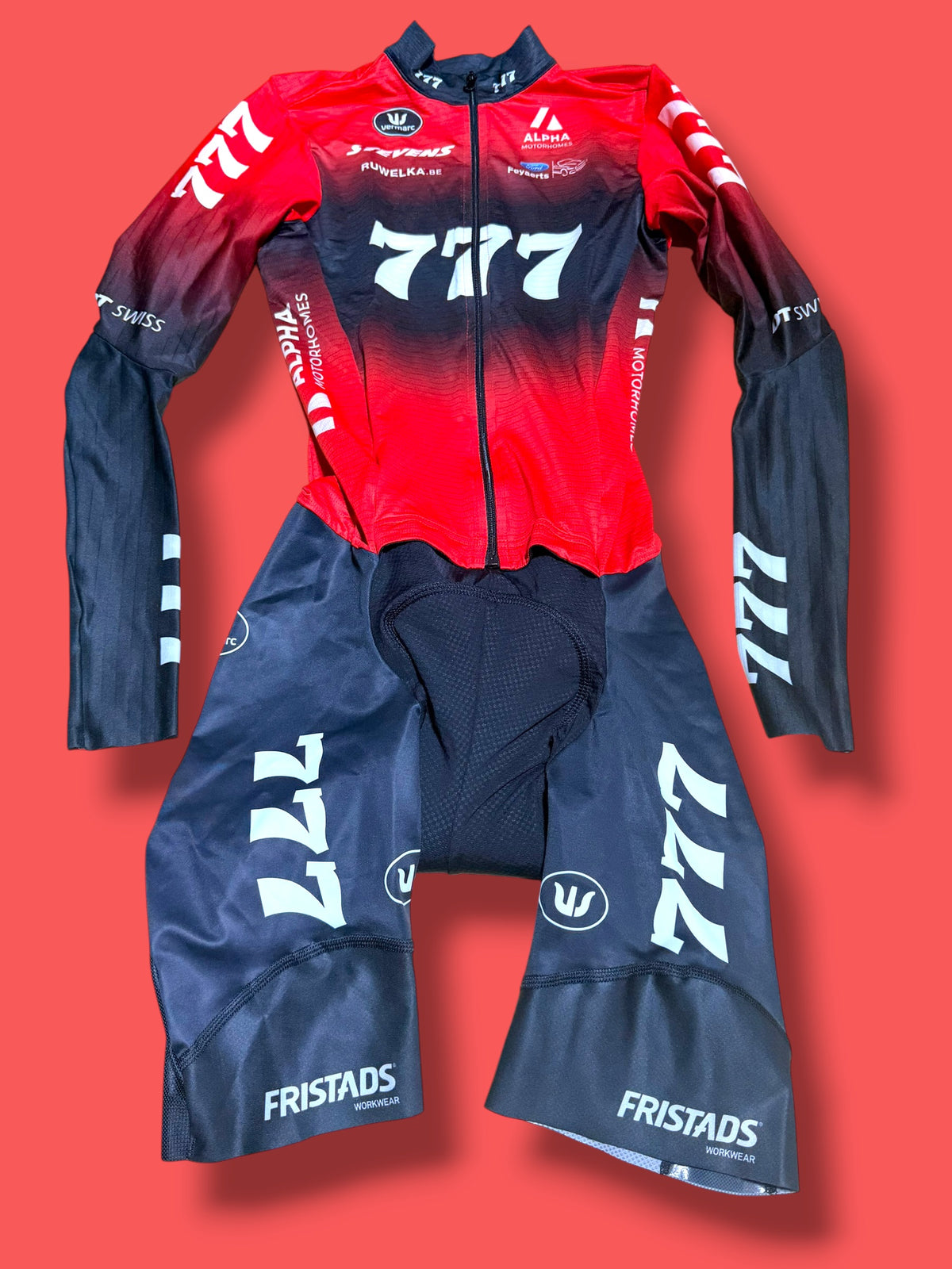 Long Sleeve Aero Race Suit National Champ |777 Cyclocross |Kalas Pro Cycling Kit