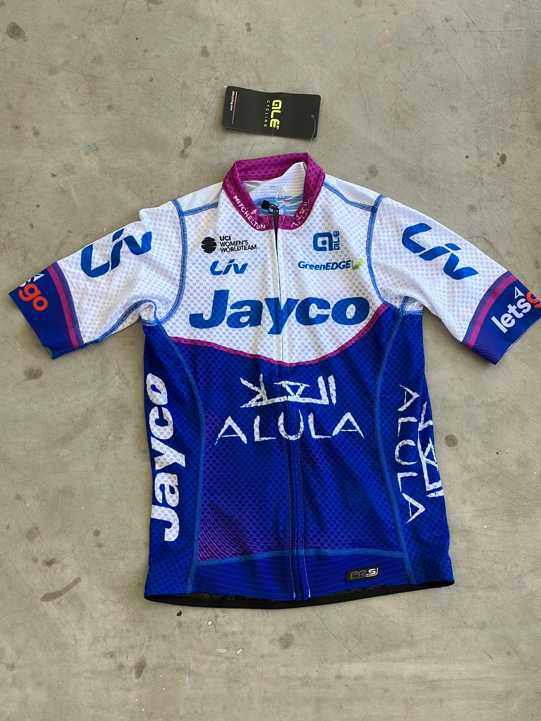 Women's Summer Aero Jersey Short Sleeve | Ale | Jayco Alula Women | Pro-Issued Cycling Kit