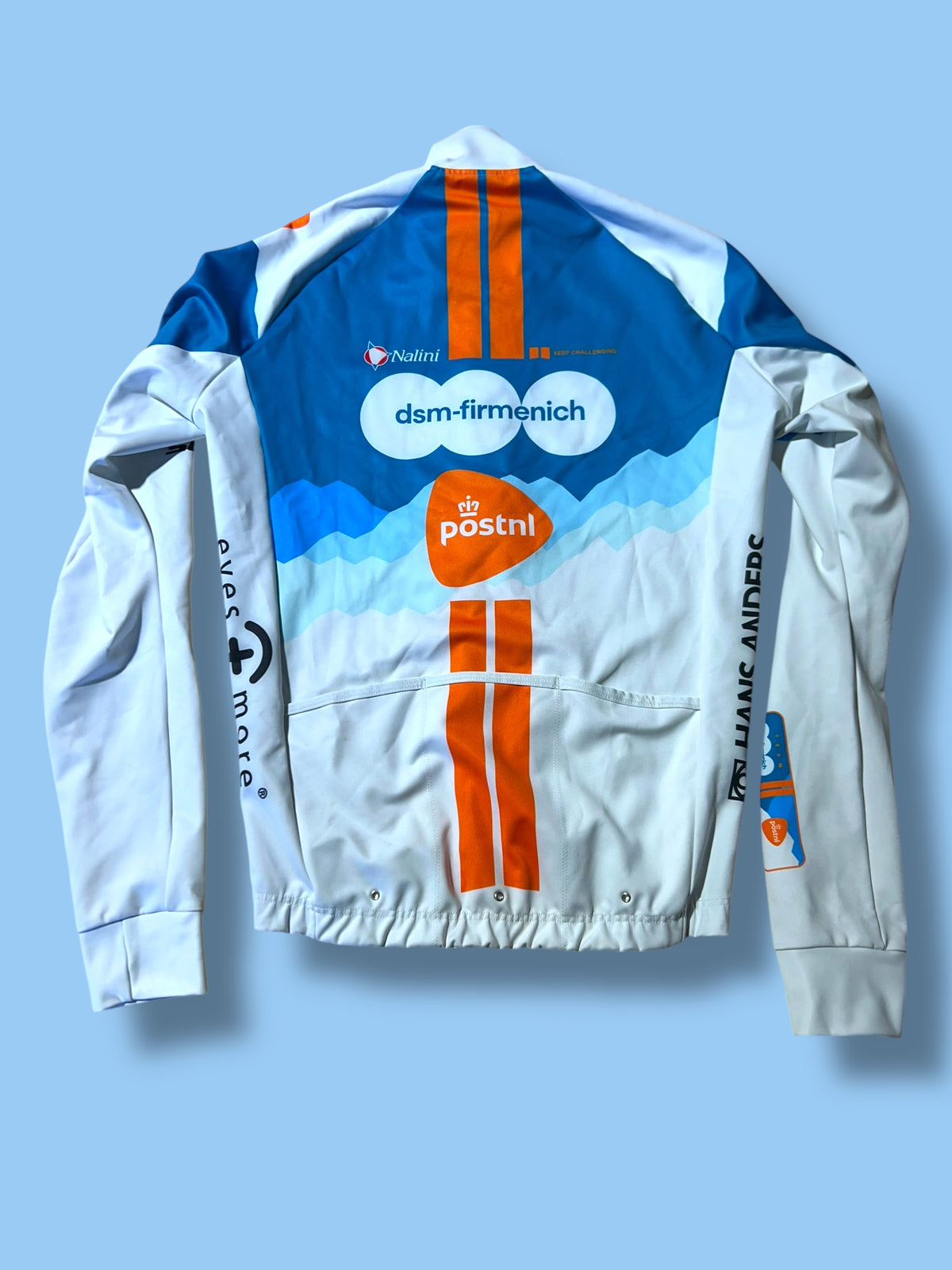 Long Sleeve Gabba Winter Jacket Thermal | DSM Firmenich| Pro Cycling Kit