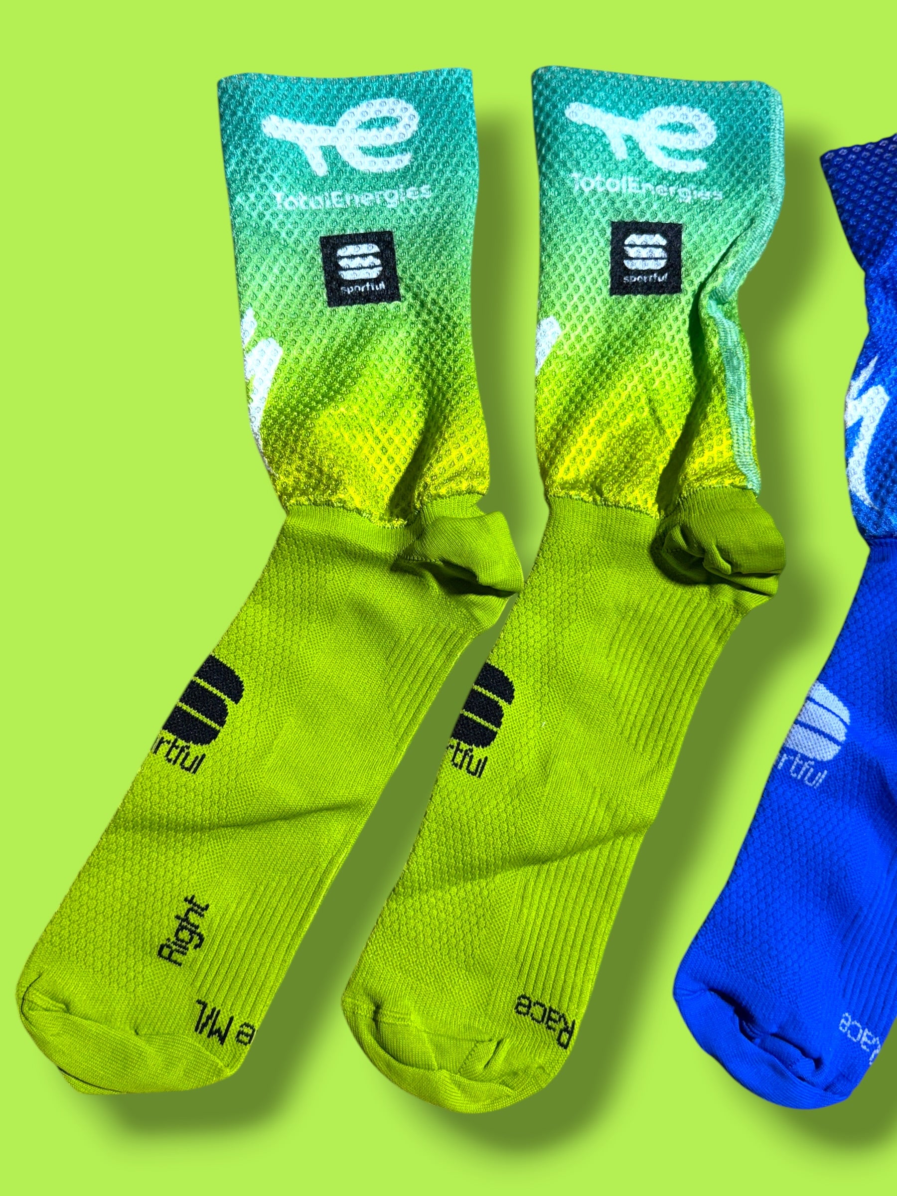Aero Socks - Save Watts Total Energies |BioRacer Pro Cycling Kit