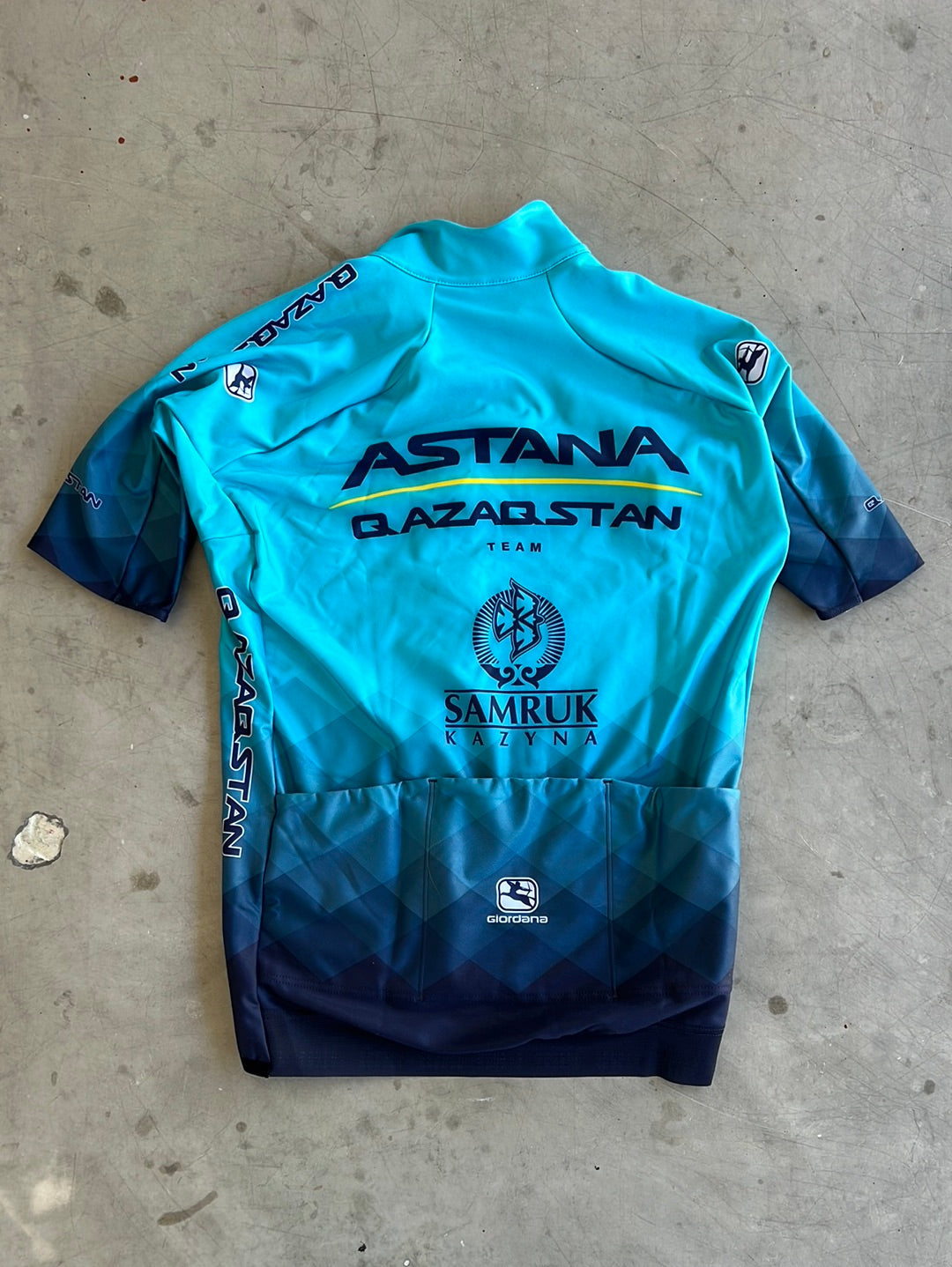 Short Sleeve Jersey Thermal Winter G-Shield | Giordana | Astana | Pro Cycling Kit