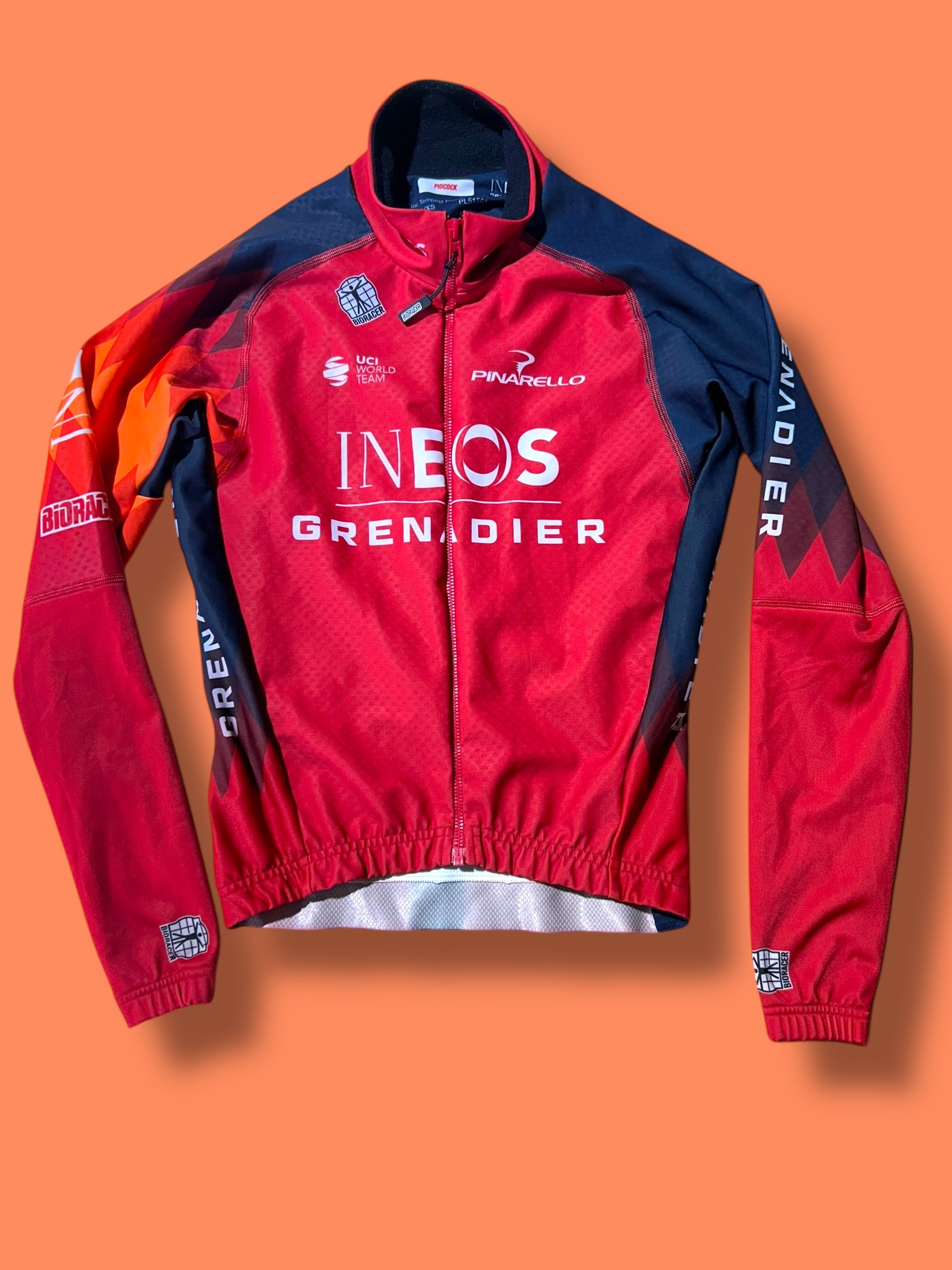 Thermal Jersey Gabba Winter Pidcock |Ineos Grenadiers| Pro Cycling Kit
