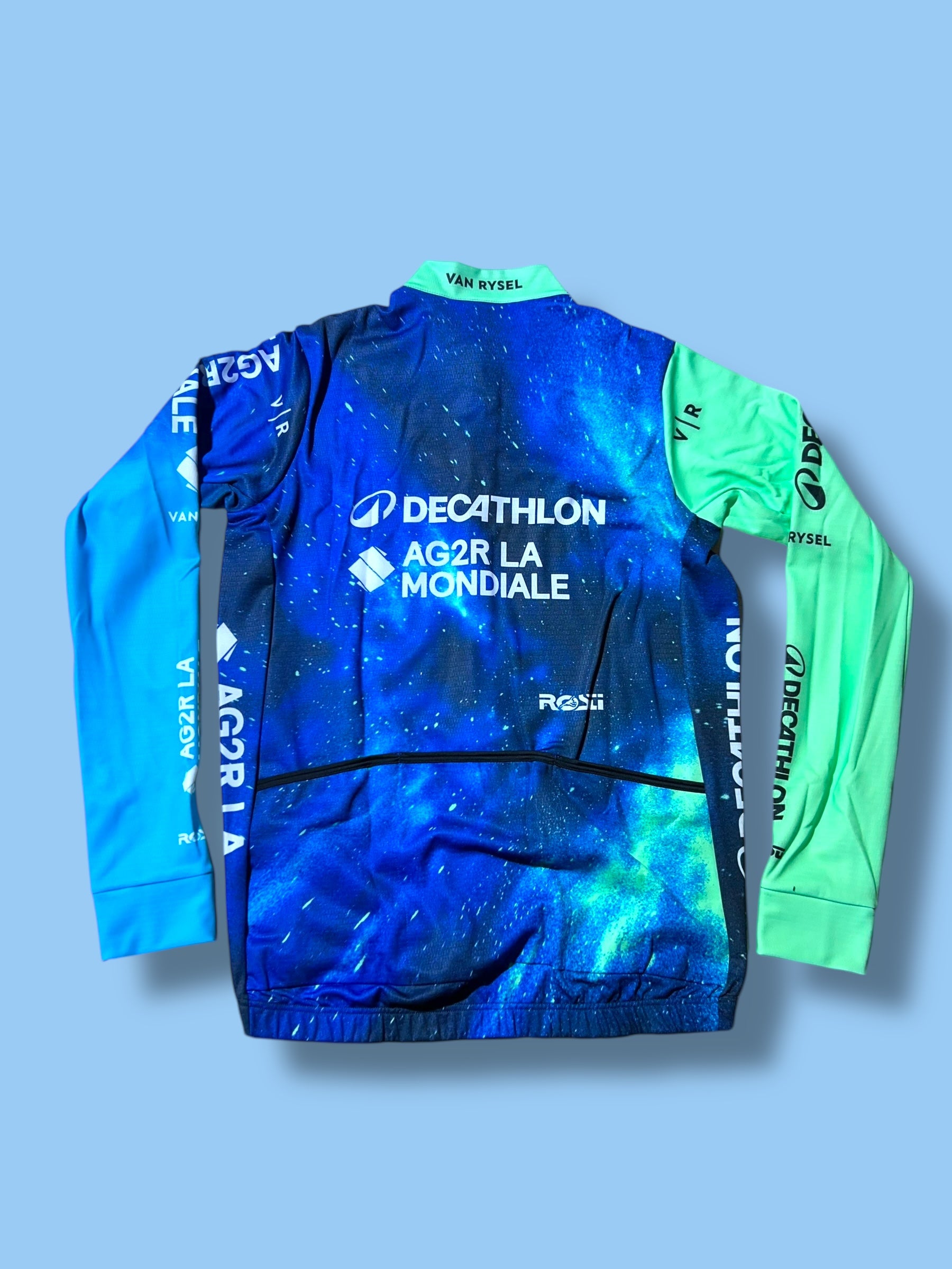 Jersey Midweight Thermal Long Sleeve Racing Maillot | Decathlon AG2R La Mondiale | Rosti | Pro Cycling Kit