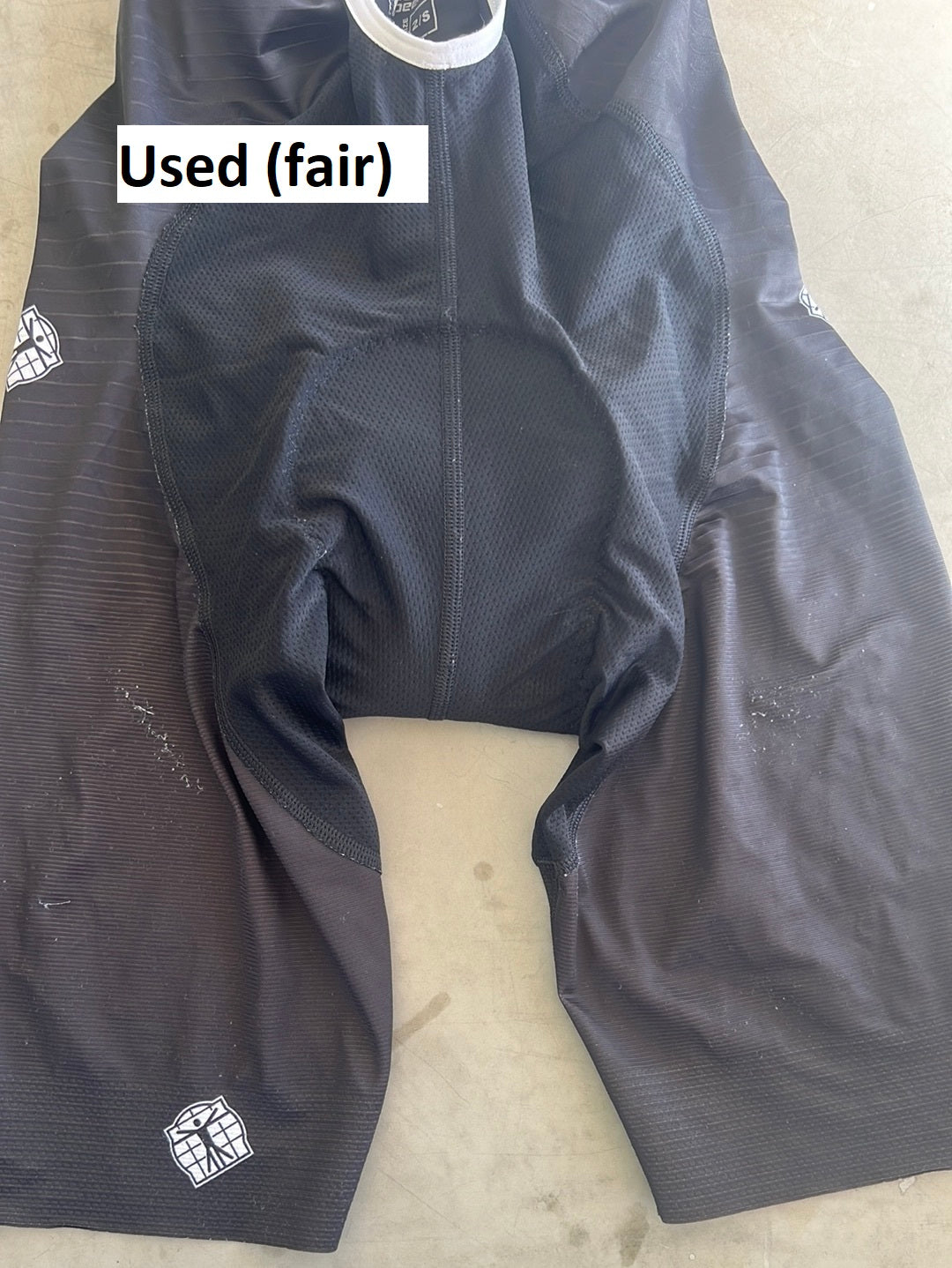 Uno-X | Bioracer Race Bib Shorts | S | Black | Pro-Issued Team Kit