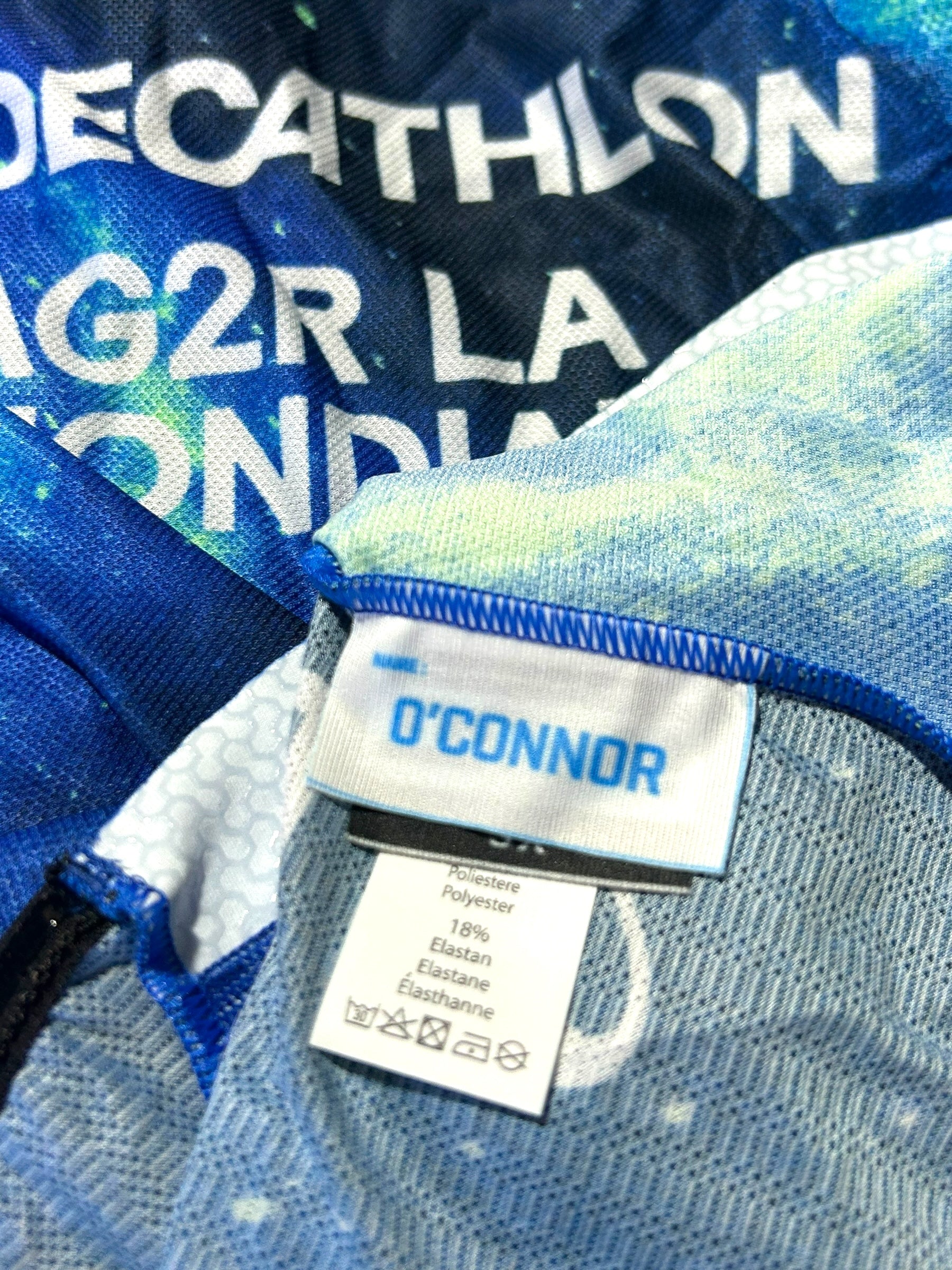Aero Jersey BEN OCONNOR Short Sleeve Racing Maillot | Decathlon AG2R La Mondiale | Rosti | Pro Cycling Kit