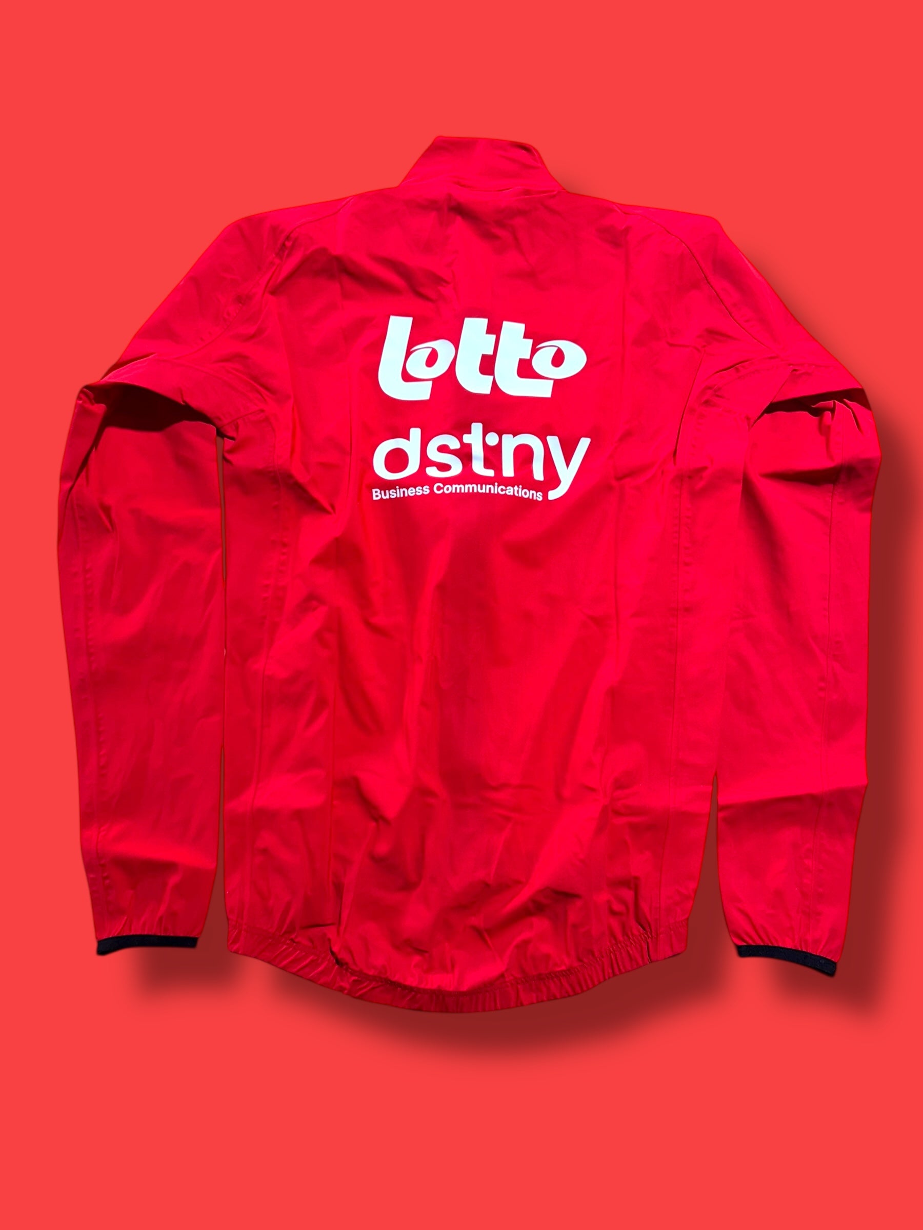 Windproof Waterproof Rain Jacket Team Rider Issued |Lotto DSTNY Vermarc| Pro Cycling Kit