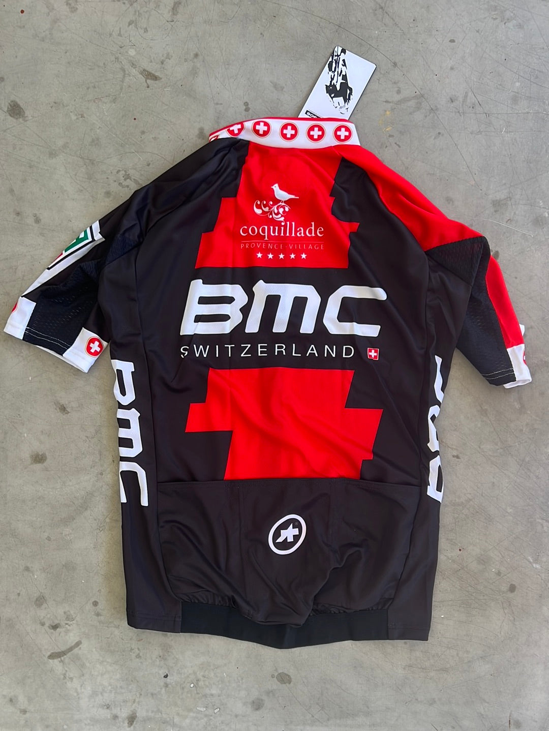 BMC Short Sleeve Jersey Swiss Champion | Assos | BMC | Pro Cycling Kit