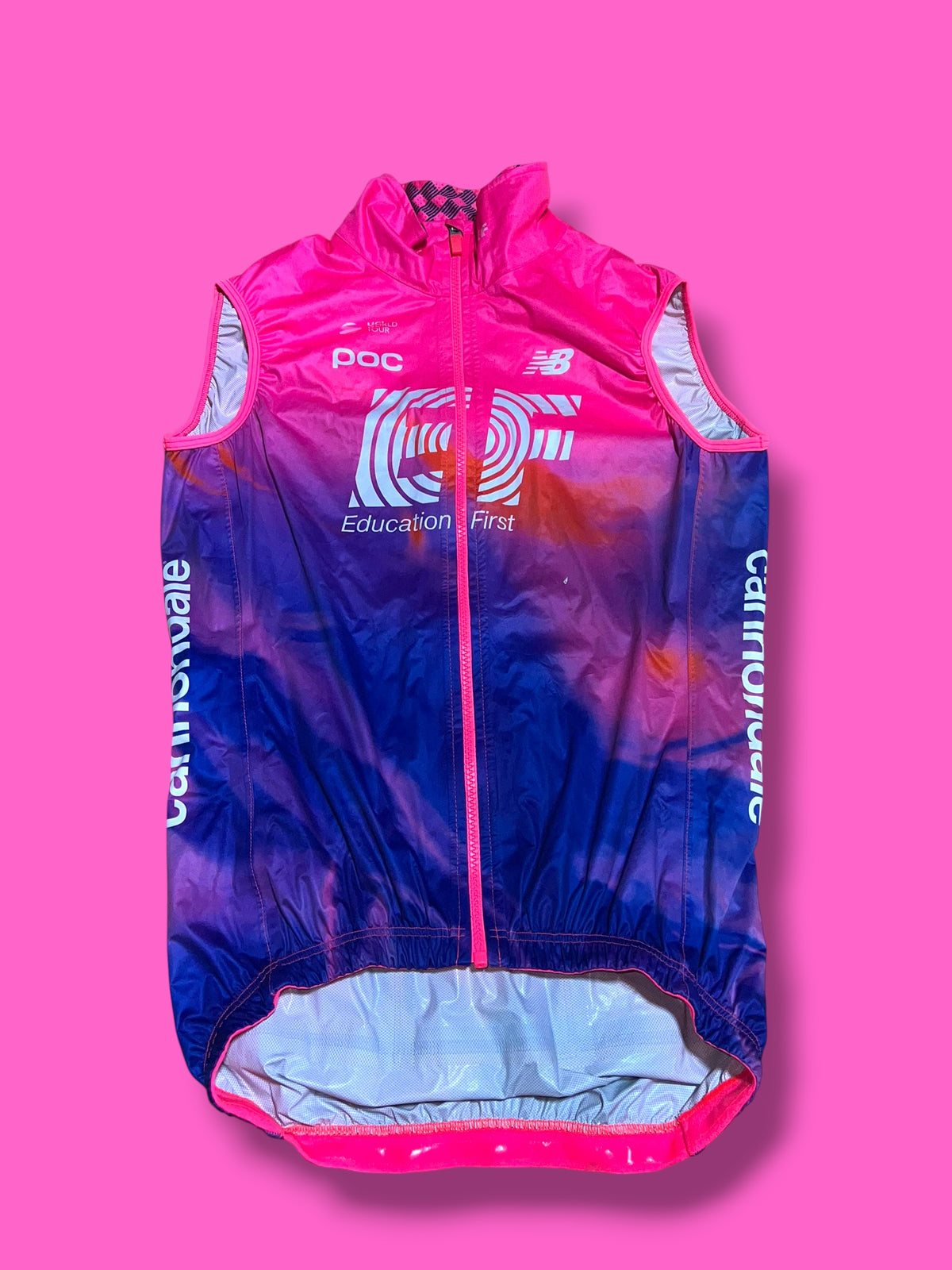 EF 2019 Rain Vest with Rear Pockets | EF Education First | Rapha Men's Pro Kit