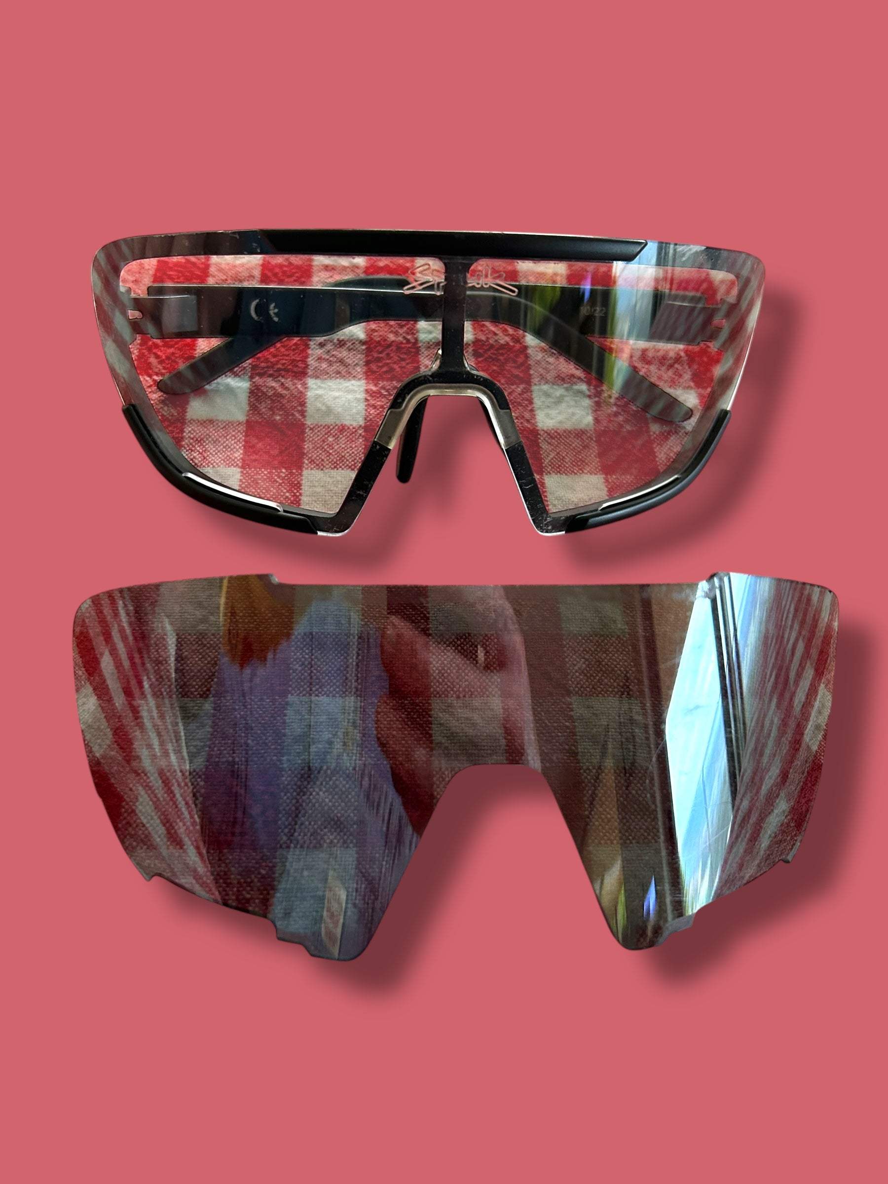 Spiuk Nebo Sunglasses Team Rider Issued| Bingoal Vermarc| Pro Cycling Kit