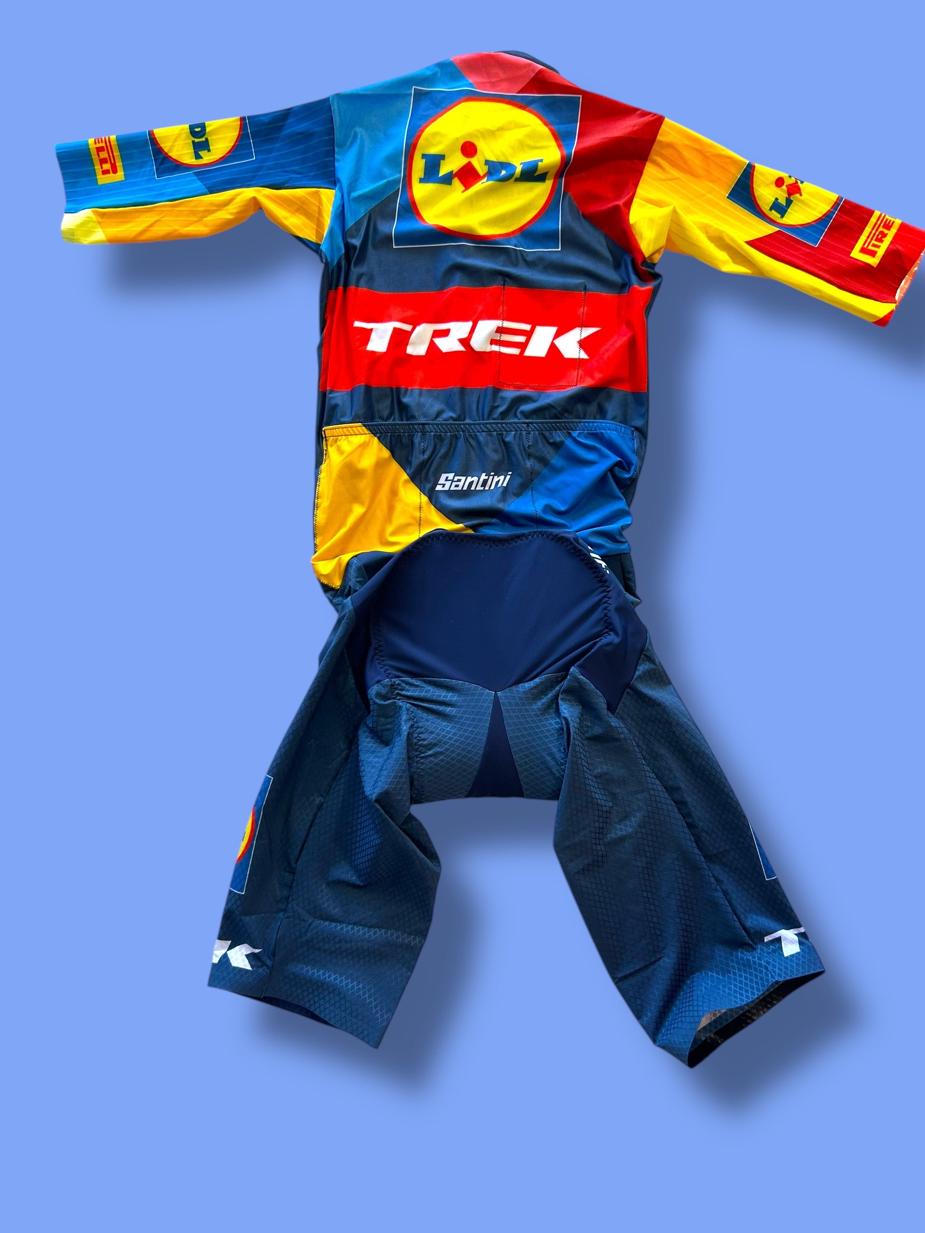 Aero Suit Roadsuit Sprint Suit 2.0 Santini | Lidl Trek | Pro Cycling Kit