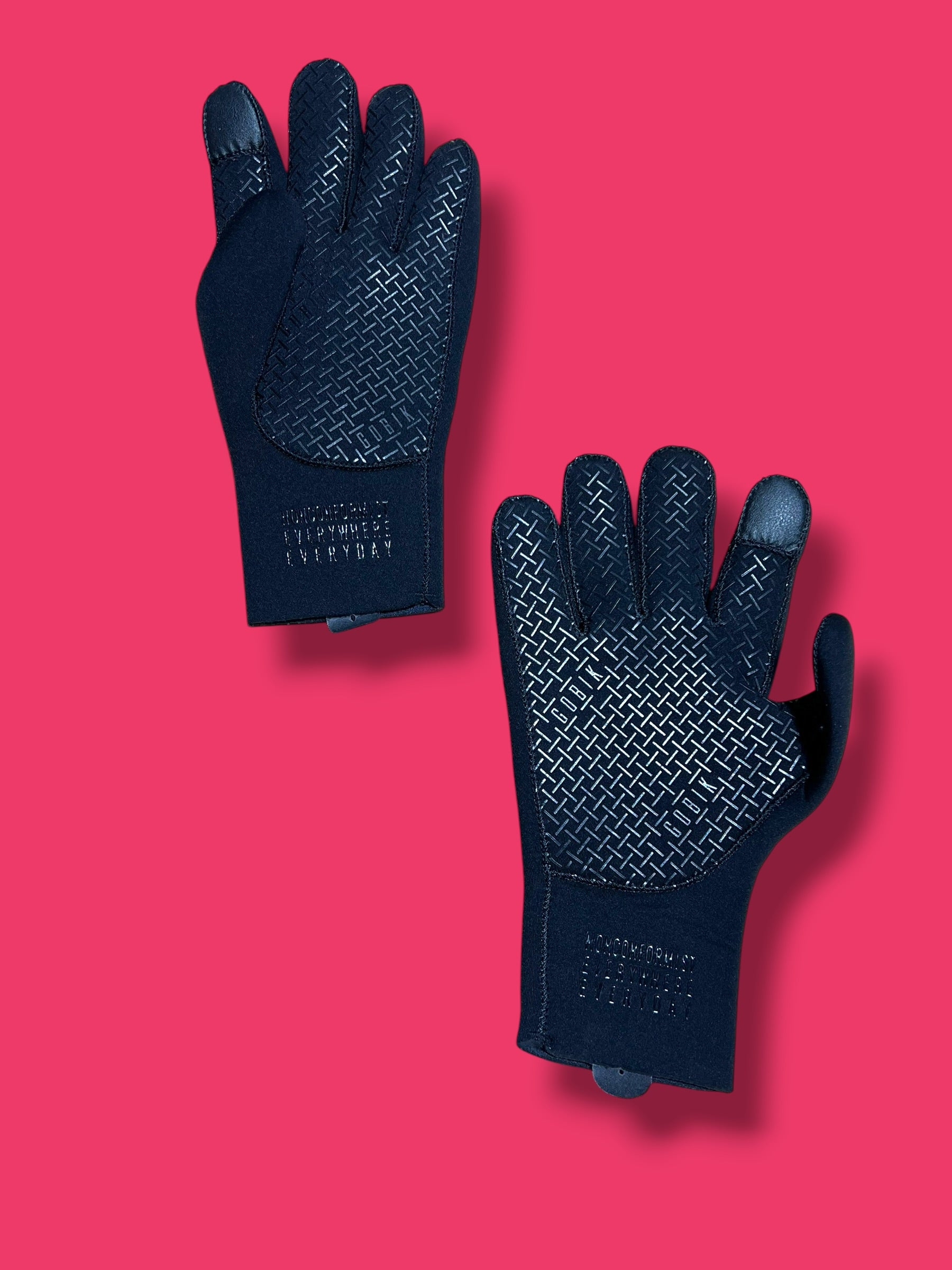 Winter Thermal Neoprene Gloves |FDJ Suez |Gobik Pro Cycling Kit