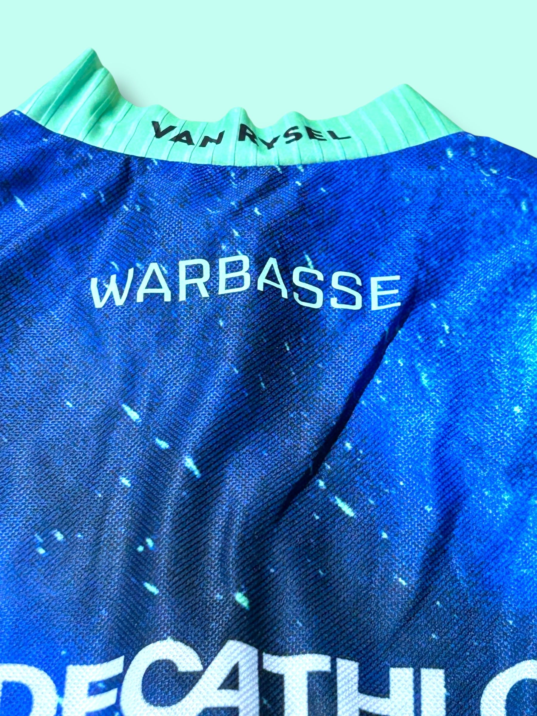 Aero Jersey WARBASSE Short Sleeve Racing Maillot | Decathlon AG2R La Mondiale | Rosti | Pro Cycling Kit