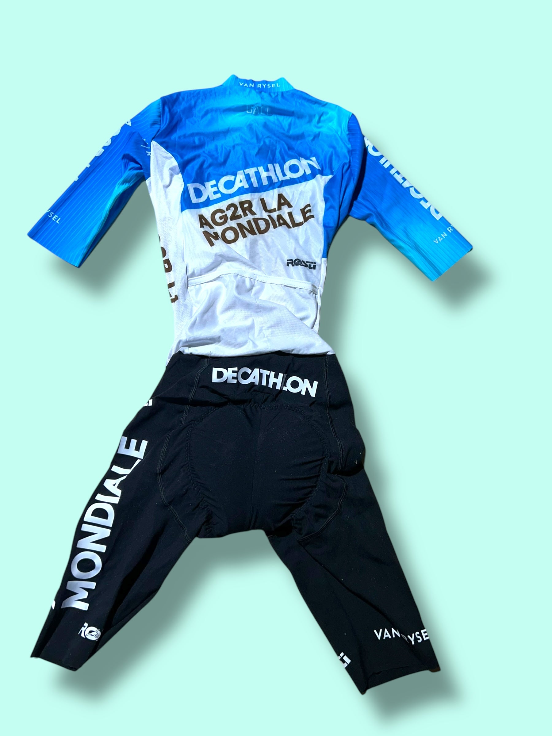 Aerosuit Summer FELIX GALL Roadsuit| Decathlon AG2R La Mondiale | Rosti | Pro Cycling Kit