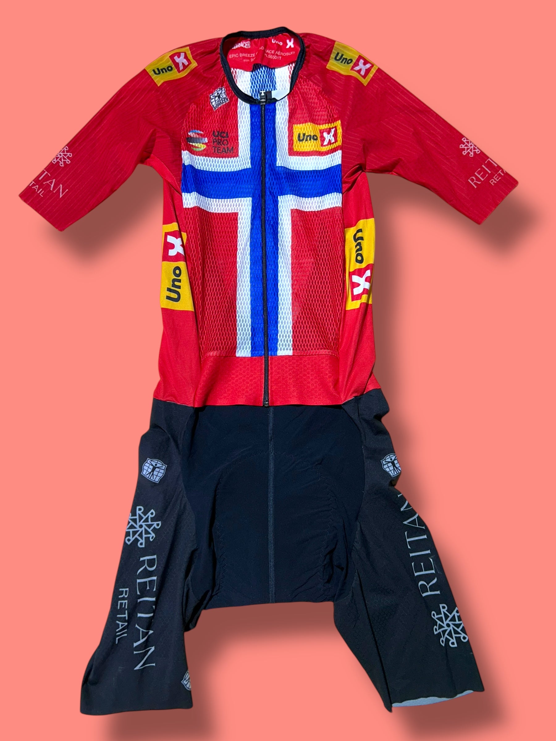 Epic Breeze Aerosuit Summer Road Suit Norway Racing|Uno-X Bioracer| Pro Cycling Kit
