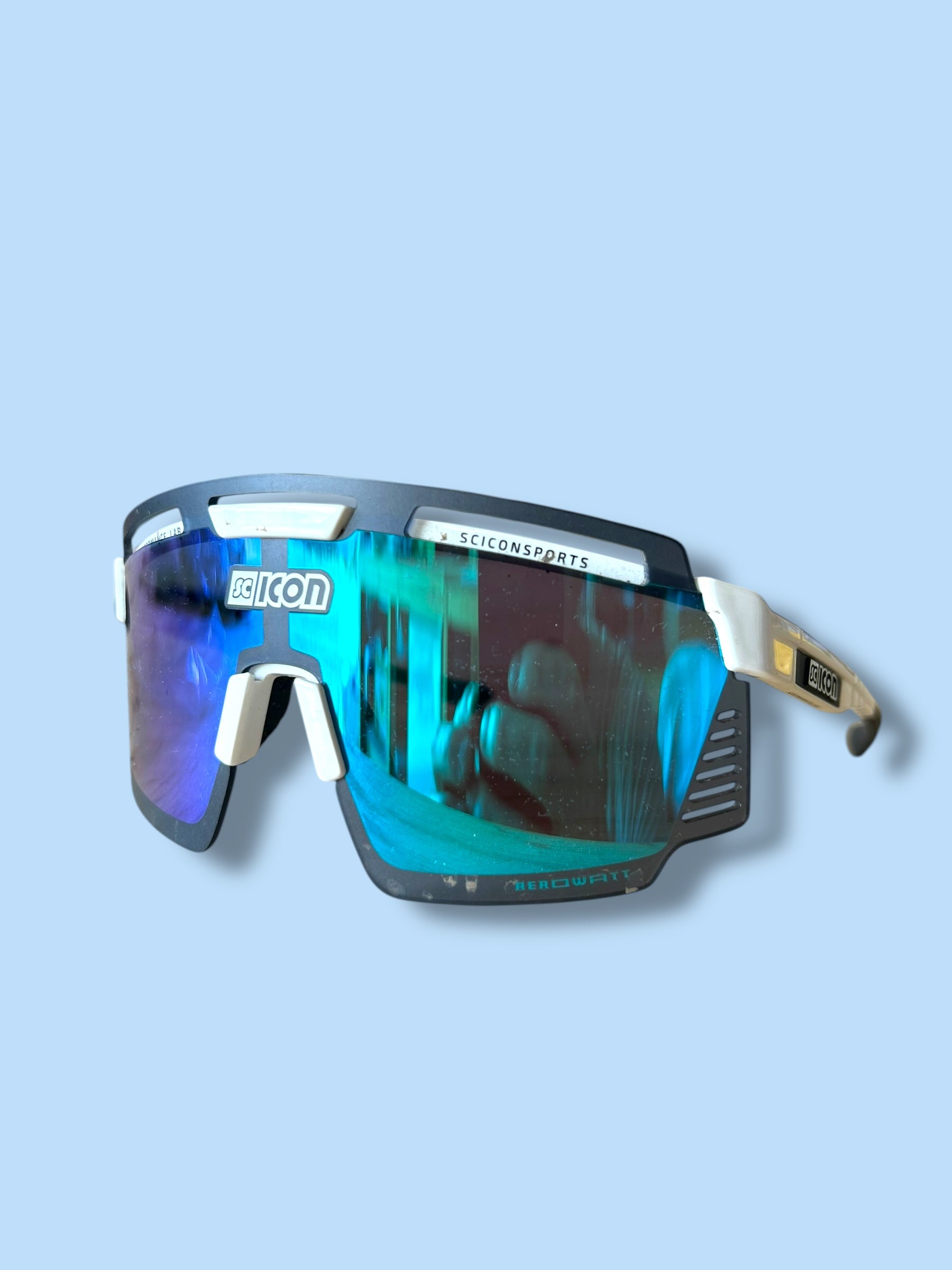 Sunglasses Aerowatt Road Racing Triathlon TT Rider Issued| Scicon | Jayco Alula| Pro Cycling Kit